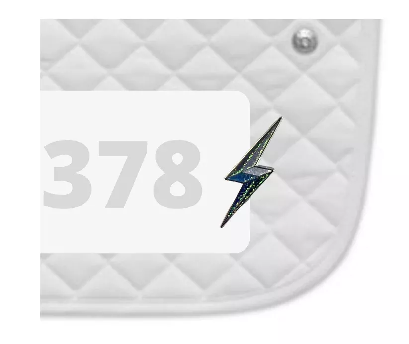 Dubois Cheval - Number Pin - Lighting Bolt