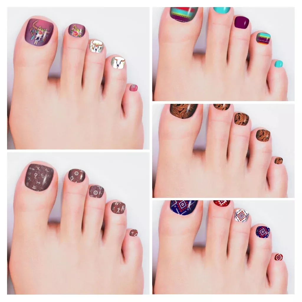 Dusti Rhoads Pedicure Strips