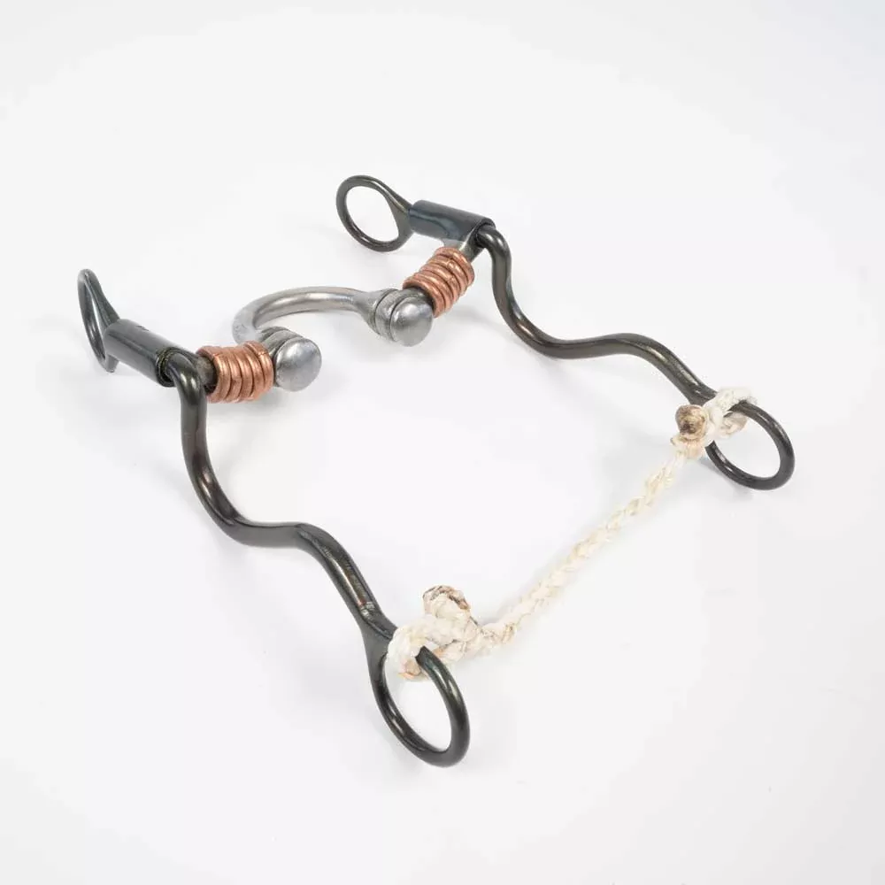 Dutton Long Cavalry Shank with 08 Mouthpiece Bit