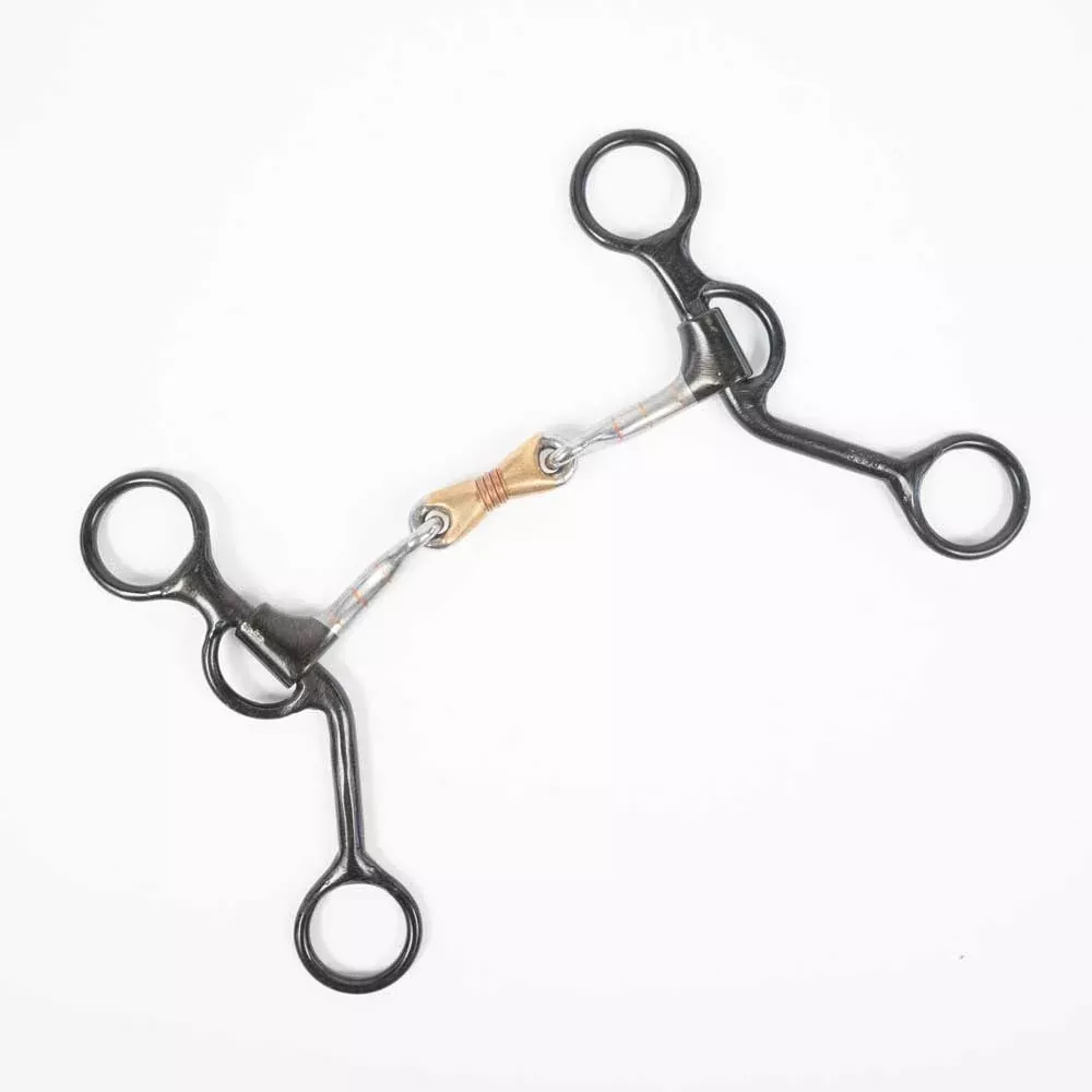 Dutton Short Shank Swept Back Cheek with 19 Mouthpiece Bit