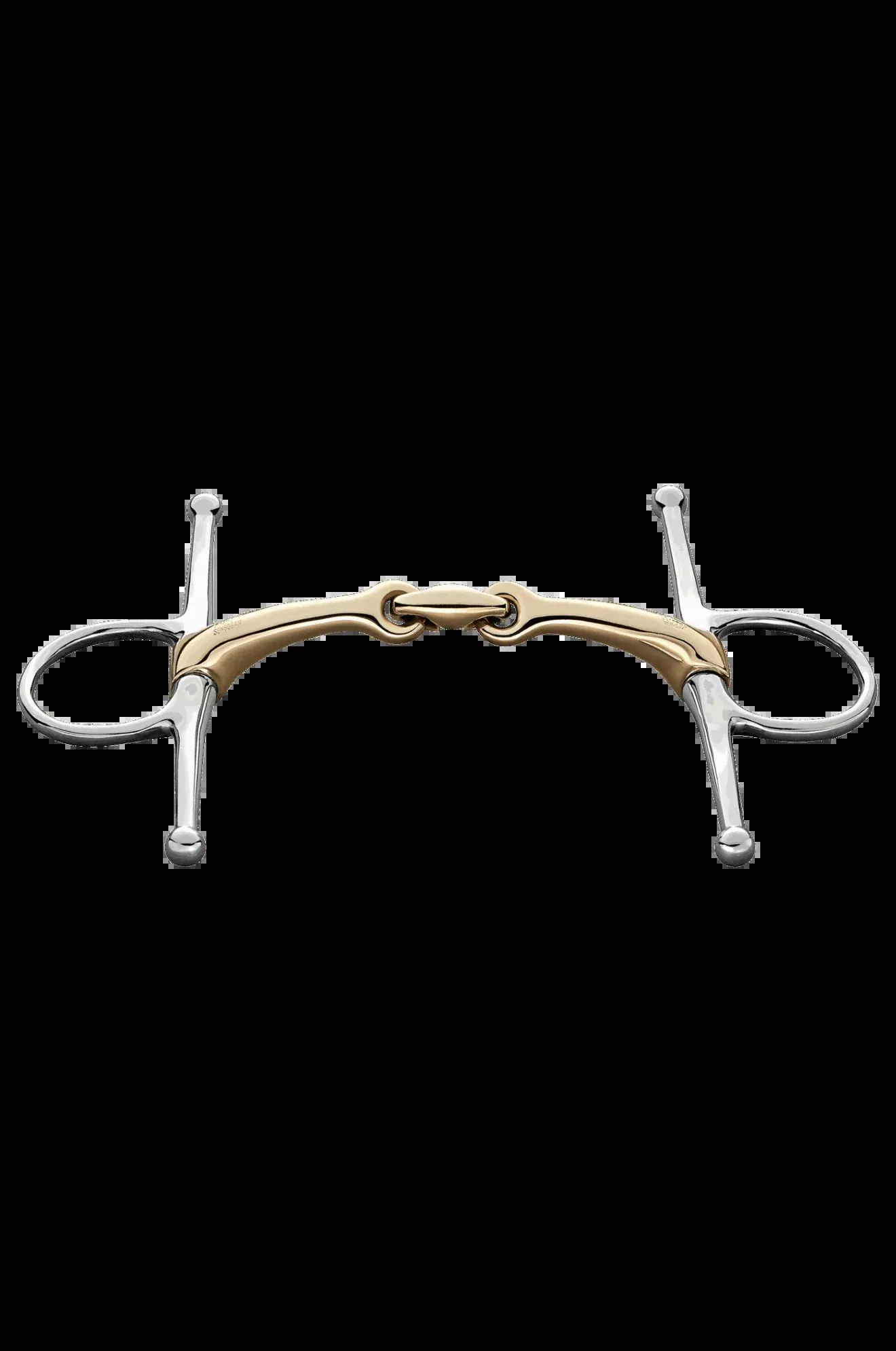 Dynamic RS Full Cheek Snaffle Bit - Double Jointed