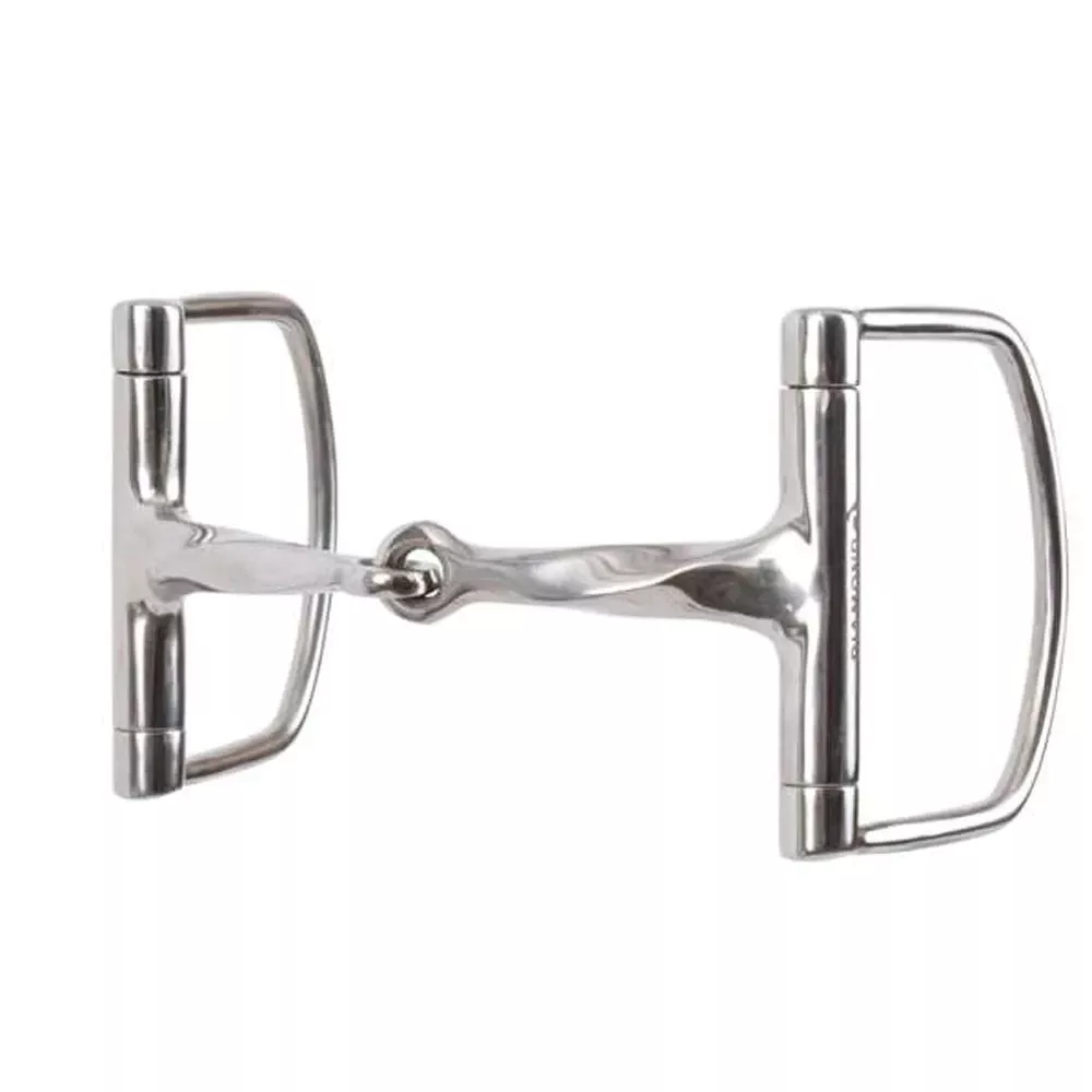 E100 Slow Twist D Ring Snaffle Bit - 5'