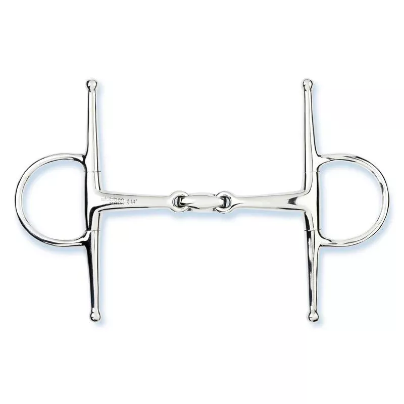 Easy Control Full Cheek Snaffle double broken