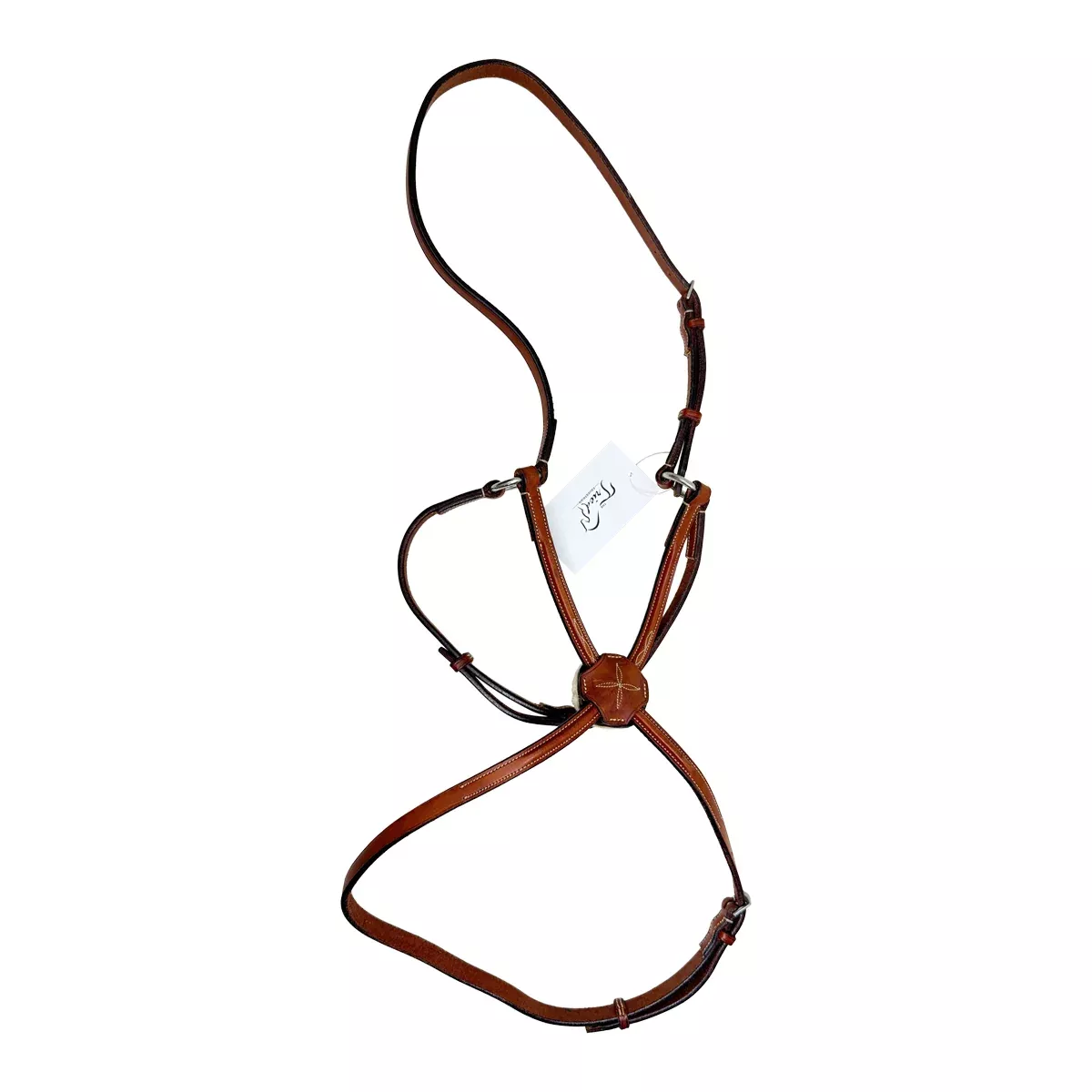 Edgewood Figure 8 Noseband in Chestnut - Oversize