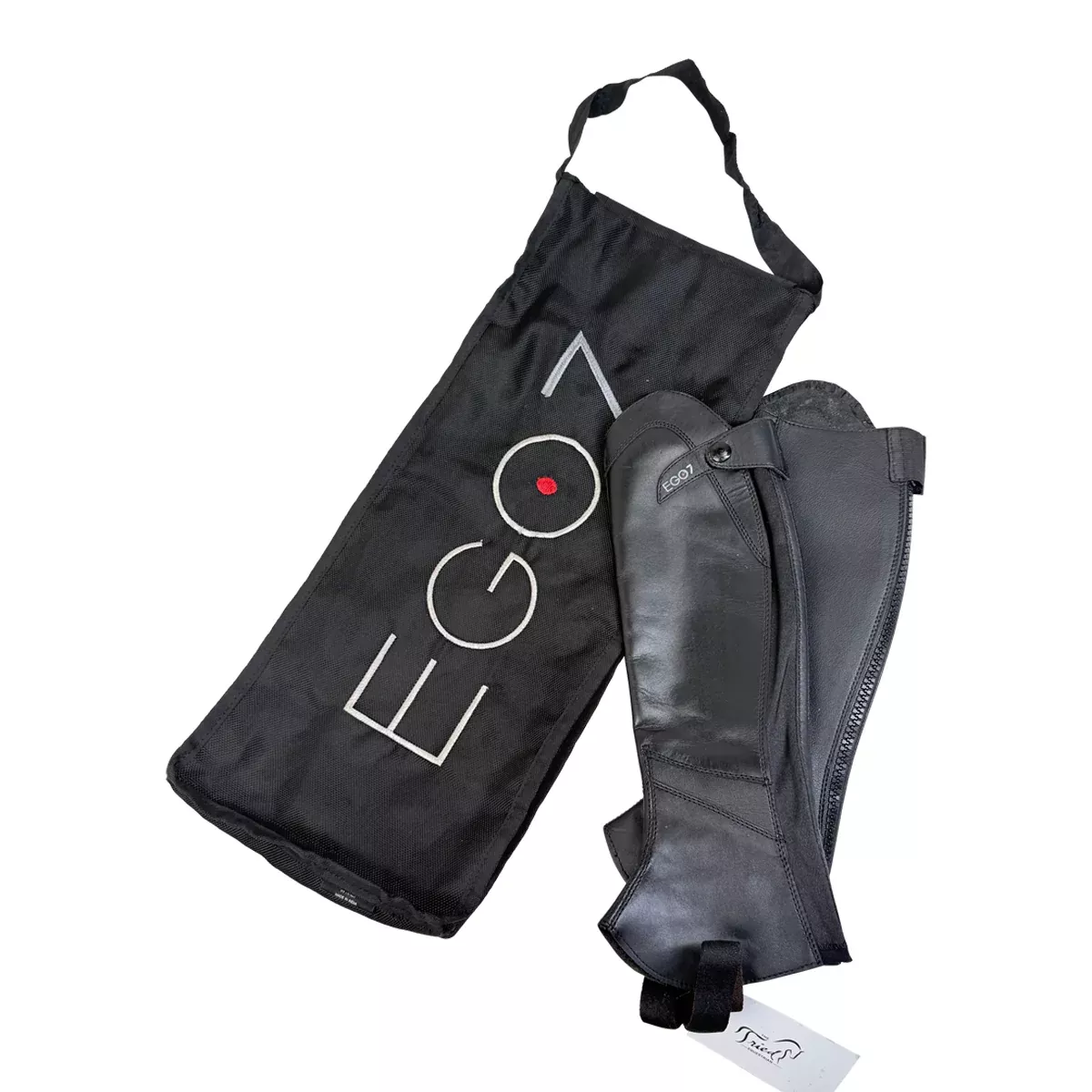 EGO7 'Lyra' Half Chaps in Black - XXS