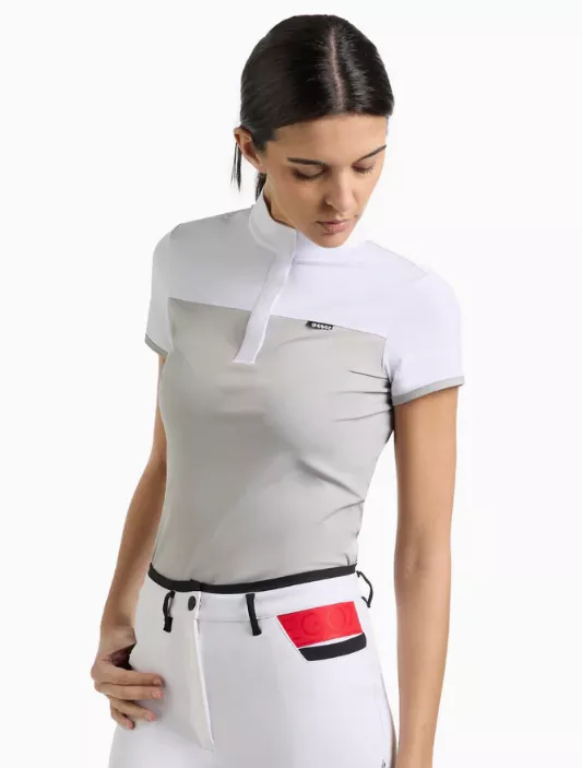 EGO7 - Mathilde Short Sleeve Show Shirt - Ice Grey