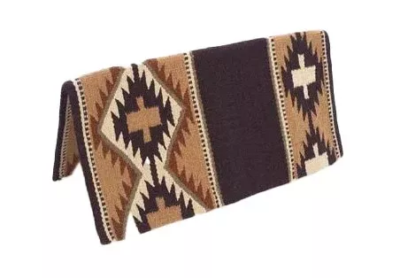 El Paso 4lbs Wool Saddle Blanket 36x34