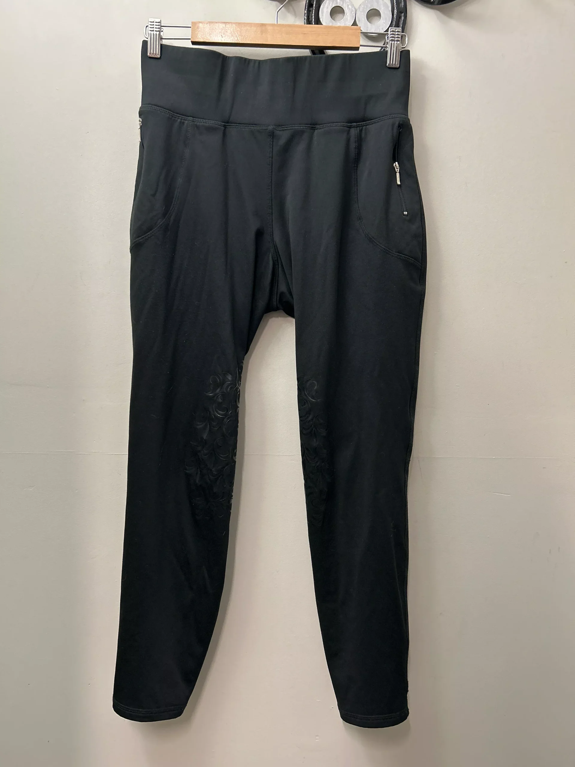 Elation Black Winter Riding Tights XLarge