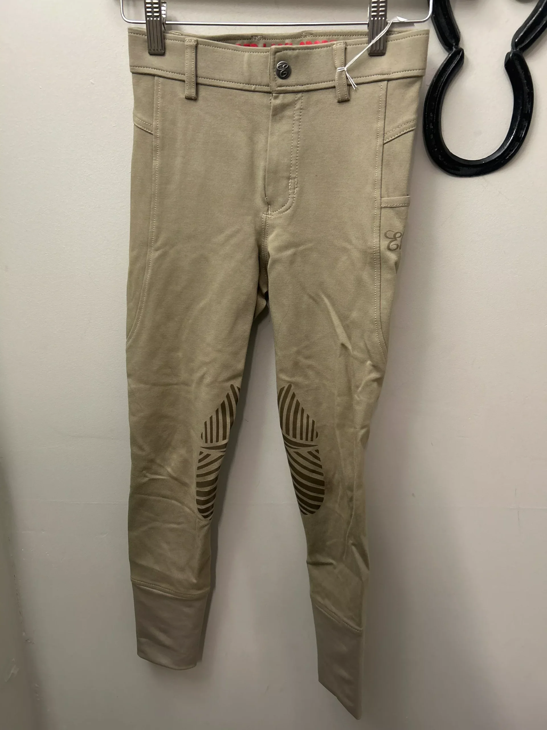 Elation Red Label Sport Tan Kid's Breeches 12