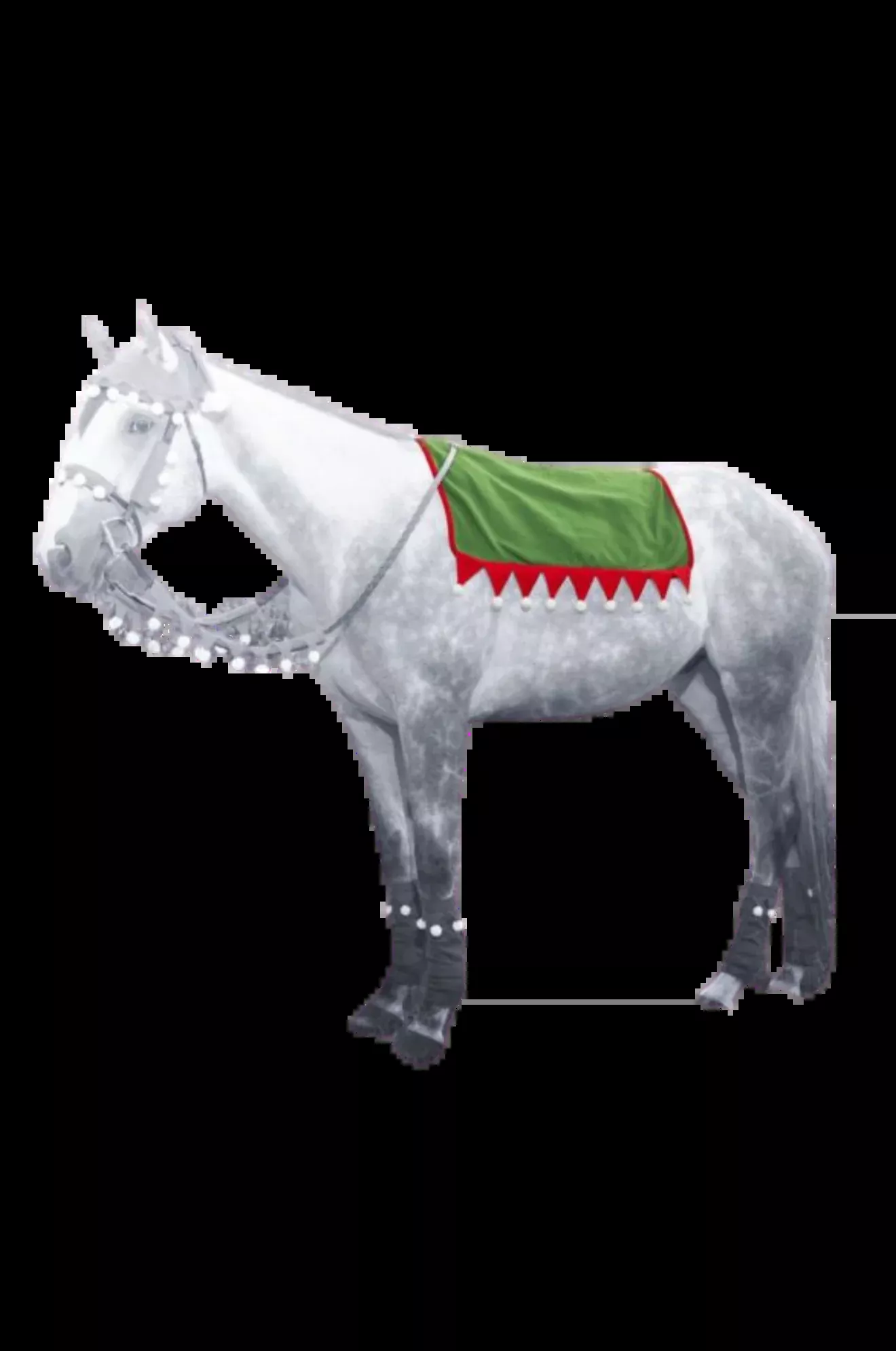 ELF ENGLISH SADDLE PAD COVER
