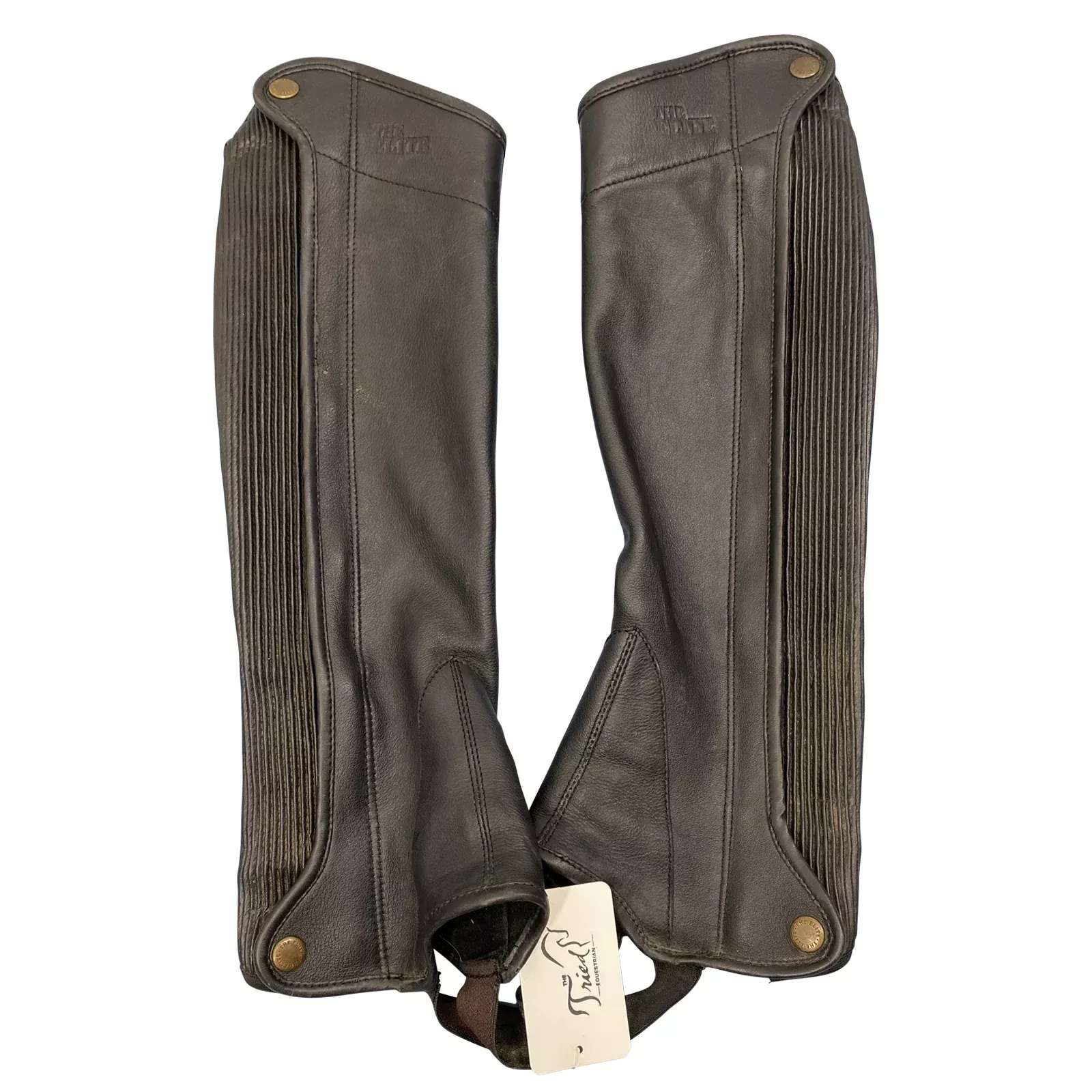 The Elite Plus Kids Half Chap in Brown - Children's Small