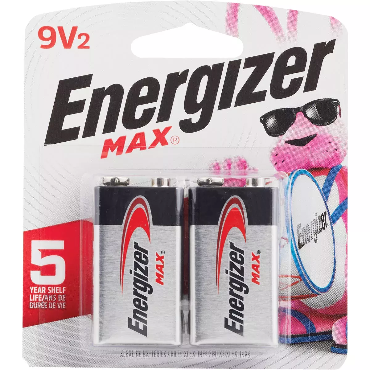 Energizer Max 9V Batteries (2-Pack)