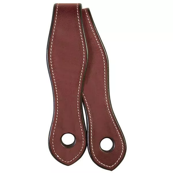 English Bridle Leather Slobber Straps
