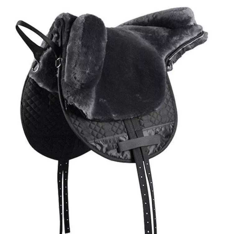 ENGLISH FLEECE LINED BAREBACK SADDLE