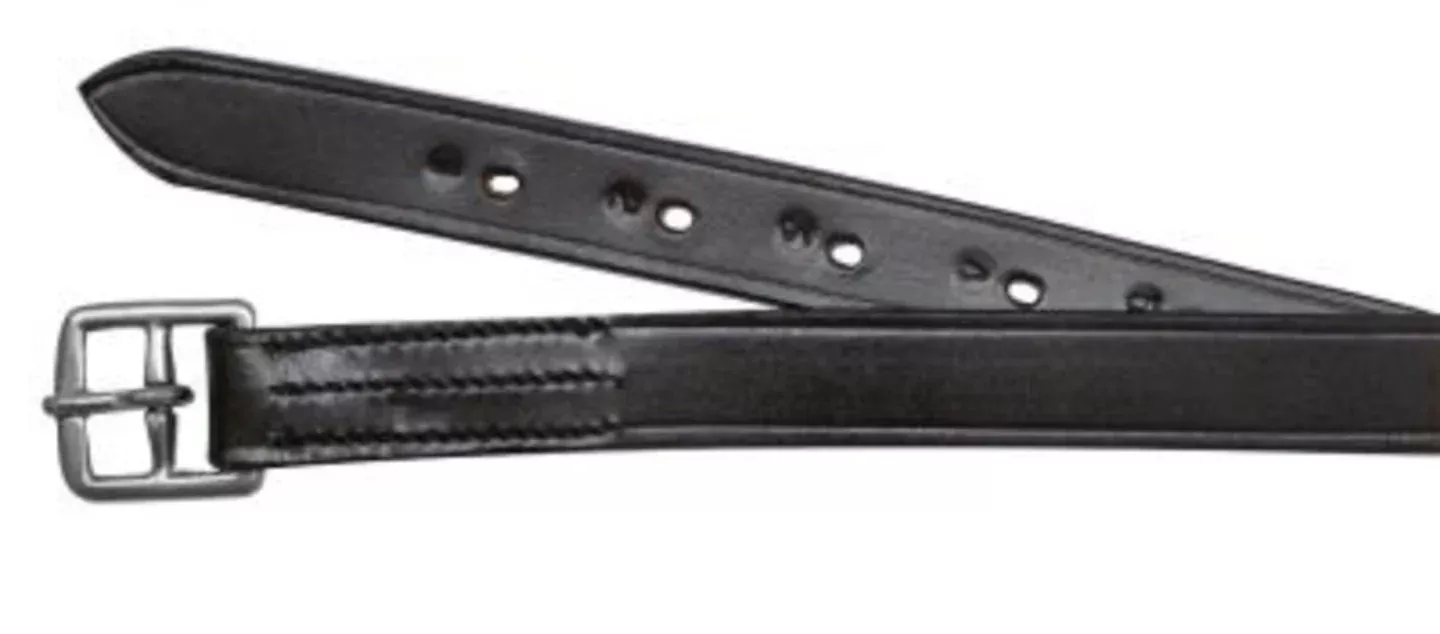 English Stirrup Leathers Pre Punched