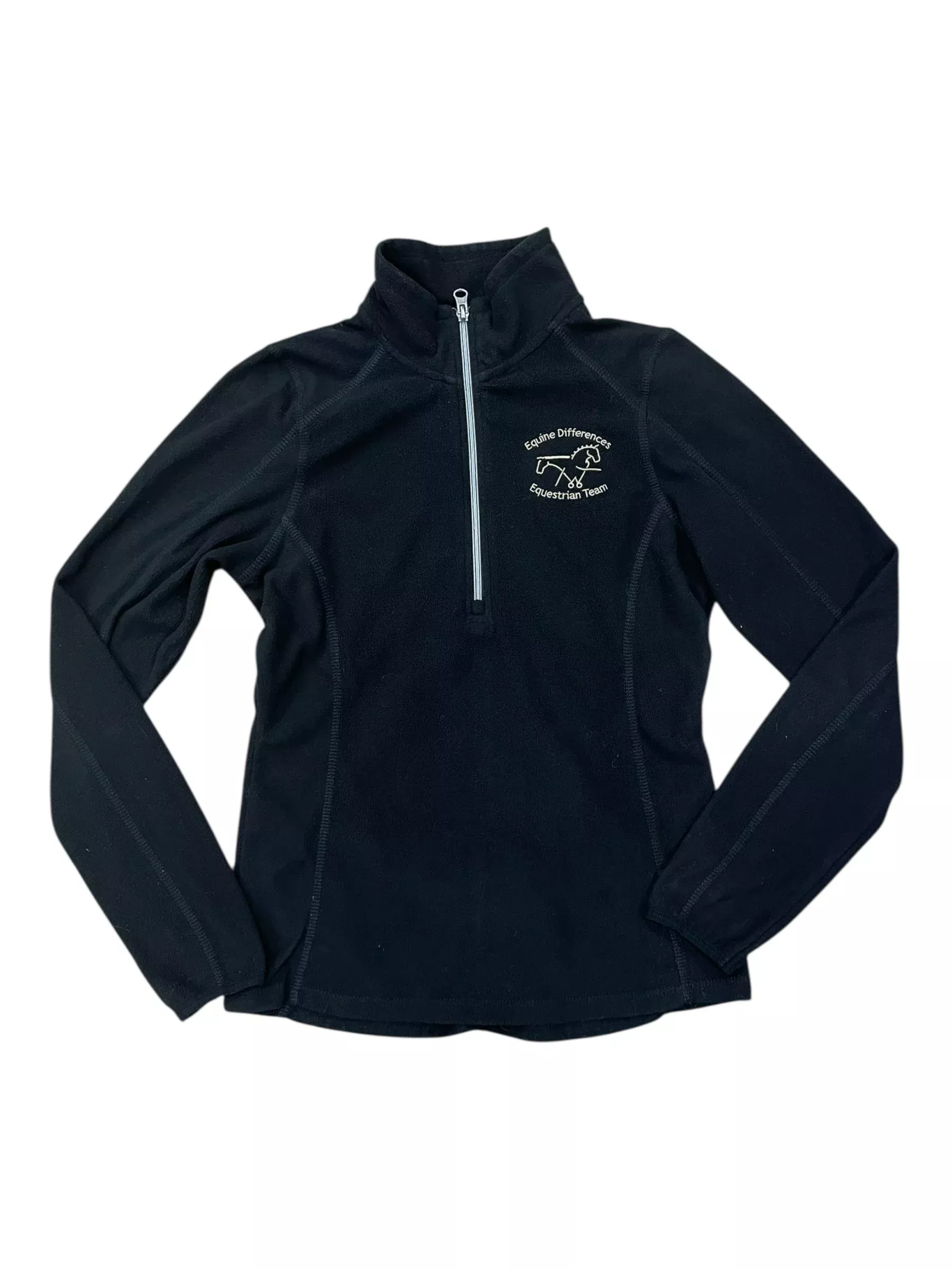EQD 1/4 Zip Sweatshirt - Black - XS - USED