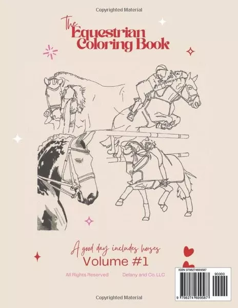 The Equestrian Coloring Book
