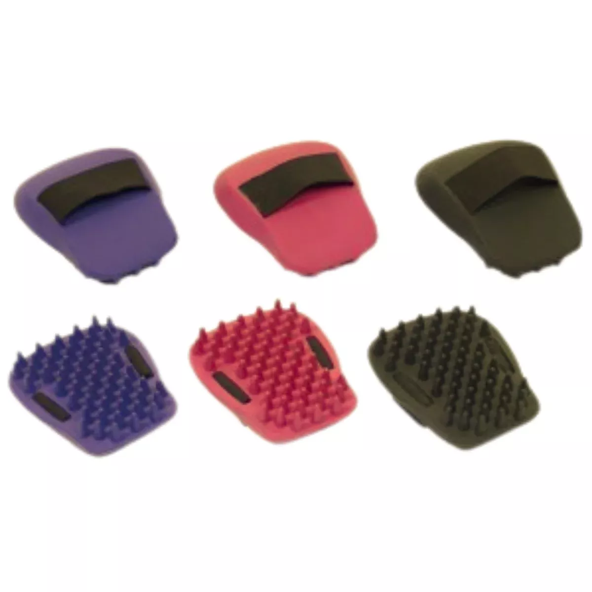 Equi-Essentials Ergo Grip Groomer in Red