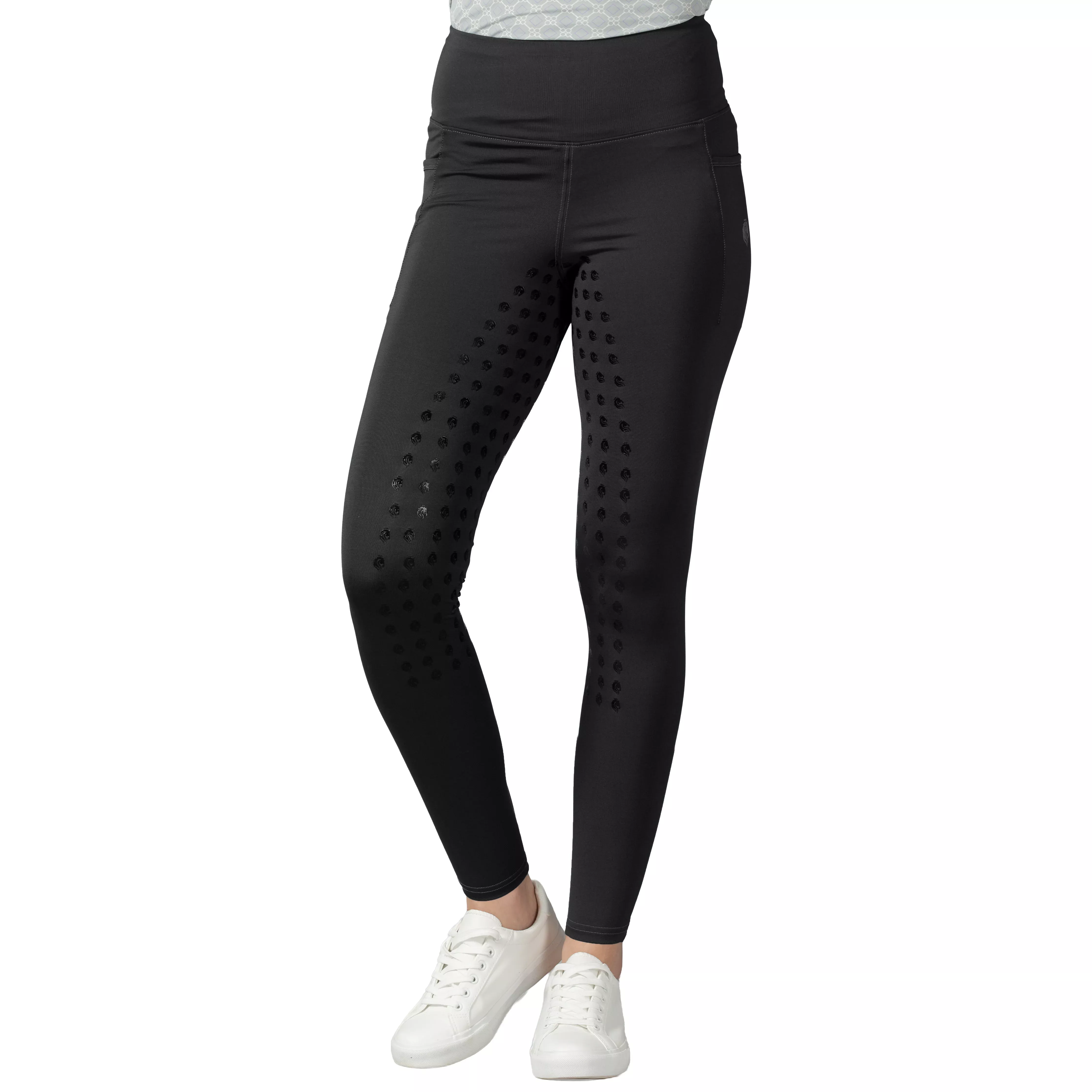 Equinavia Alva Womens Define Full Grip Tights - Black