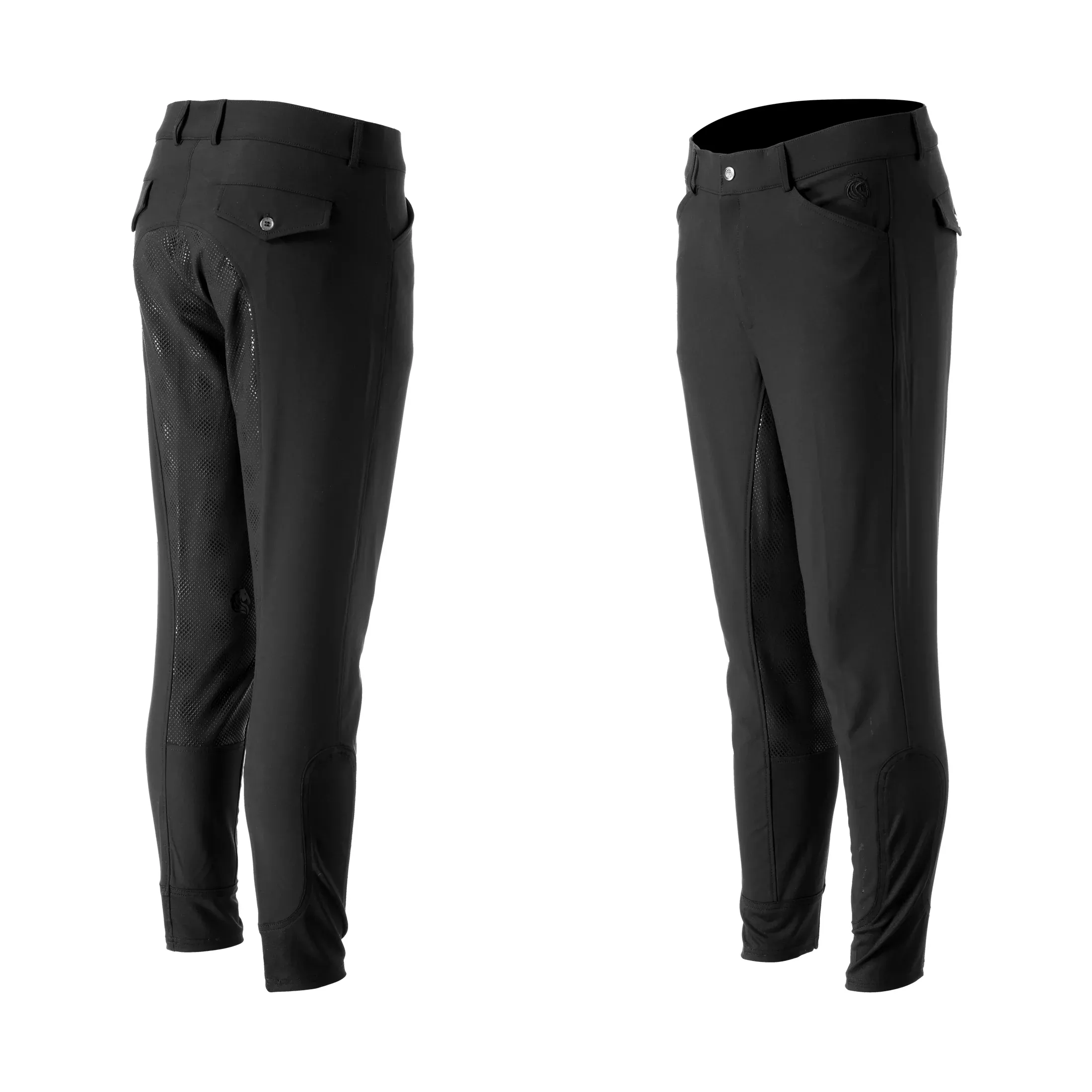 Equinavia Anders Mens Full Seat Breeches - Black