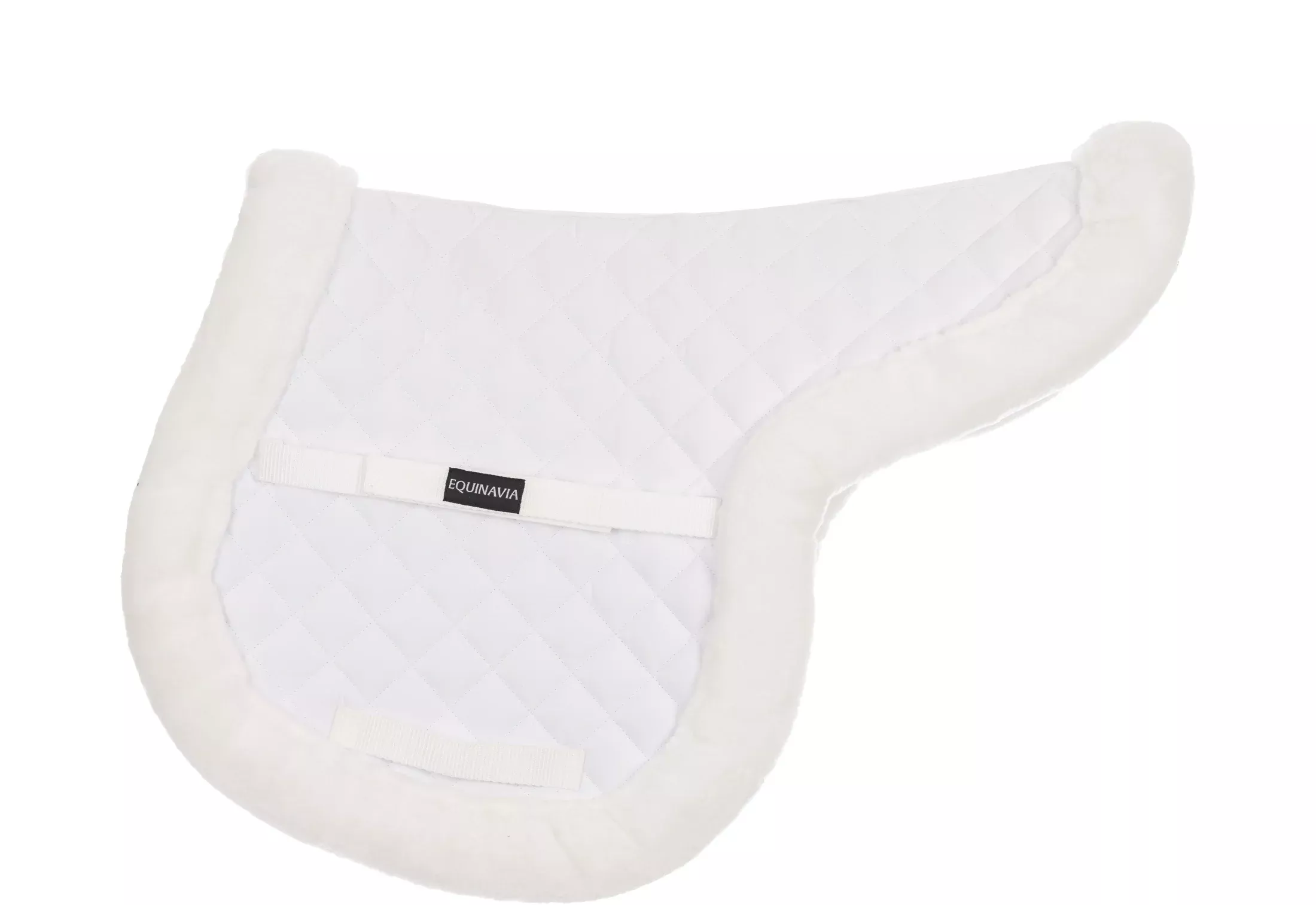 Equinavia Eidsvoll Ultra Fleece Forward Cut Shaped Pad - White