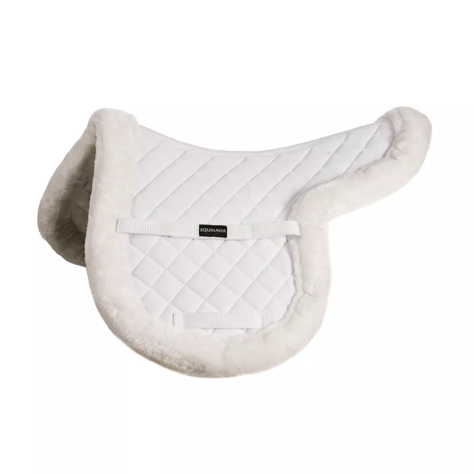 Equinavia Eidsvoll Ultra Fleece Trimmed Show Pad - White