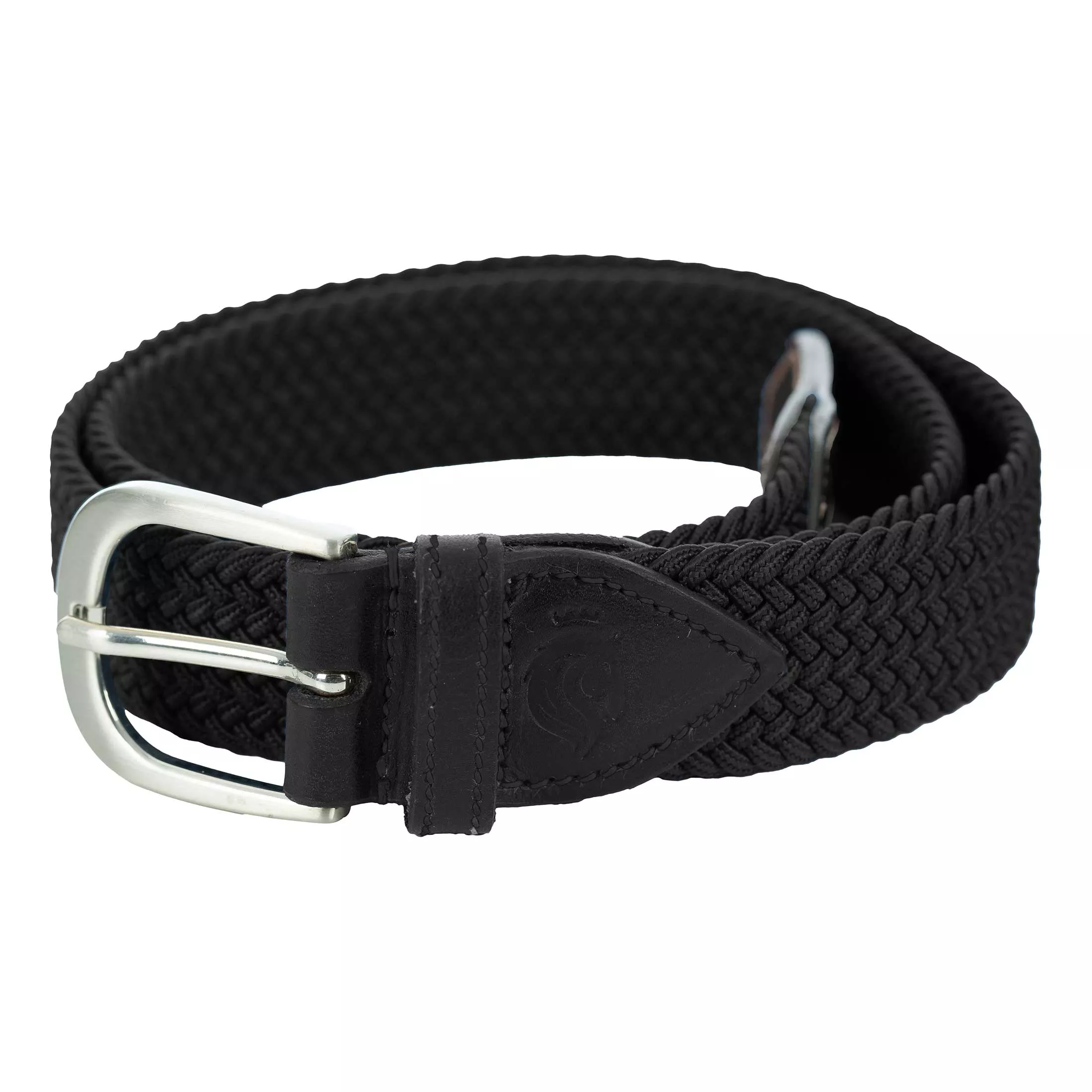 Equinavia Elsa Woven Stretch Belt - Black