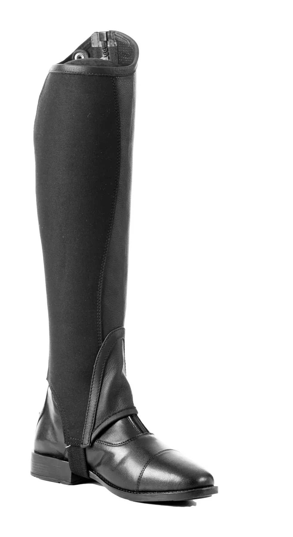 Equinavia Fia Womens Classic Half Chaps - Black