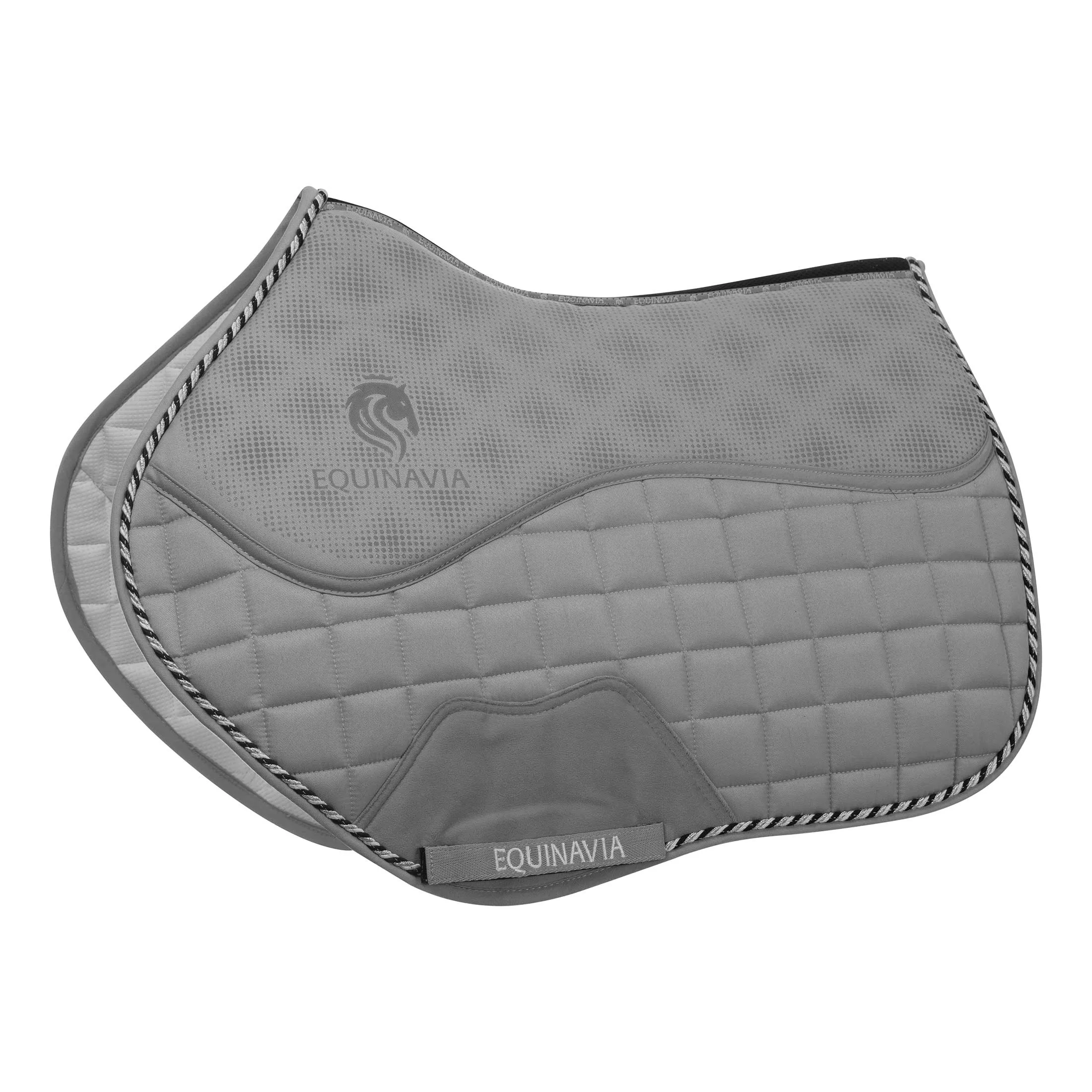Equinavia Lillehammer Memory Foam All Purpose Saddle Pad - Slate Gray