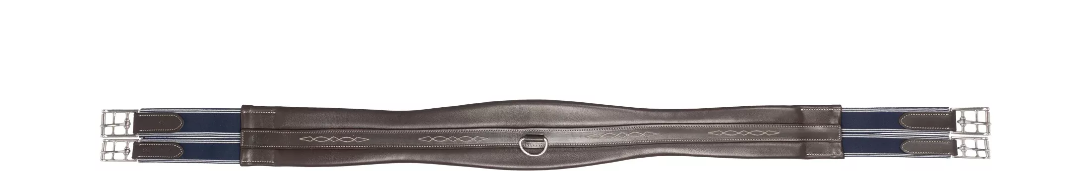 Equinavia Saga Chafeless Hunter Girth - Chocolate Brown