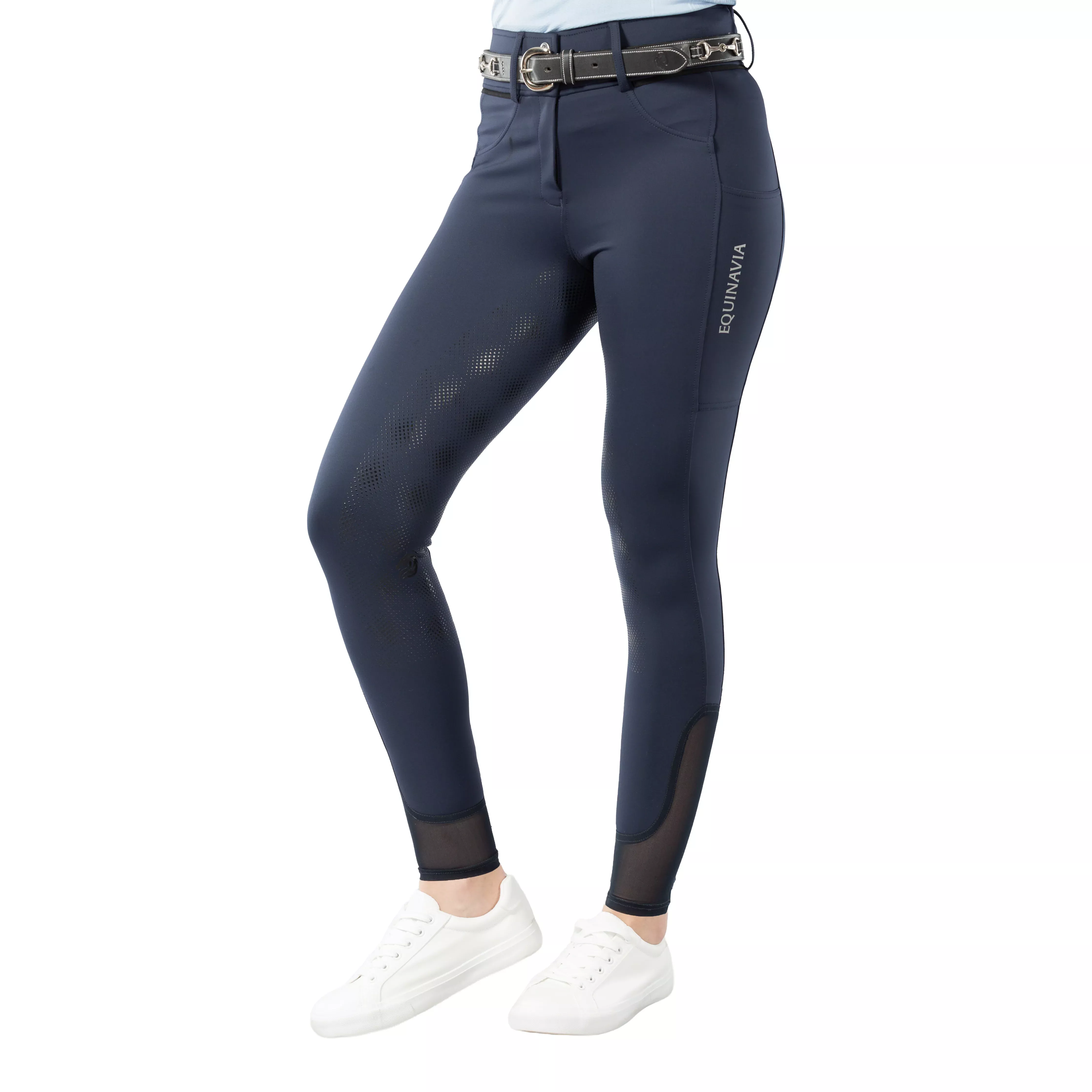 Equinavia Silvi Womens Full Seat Breeches - Navy