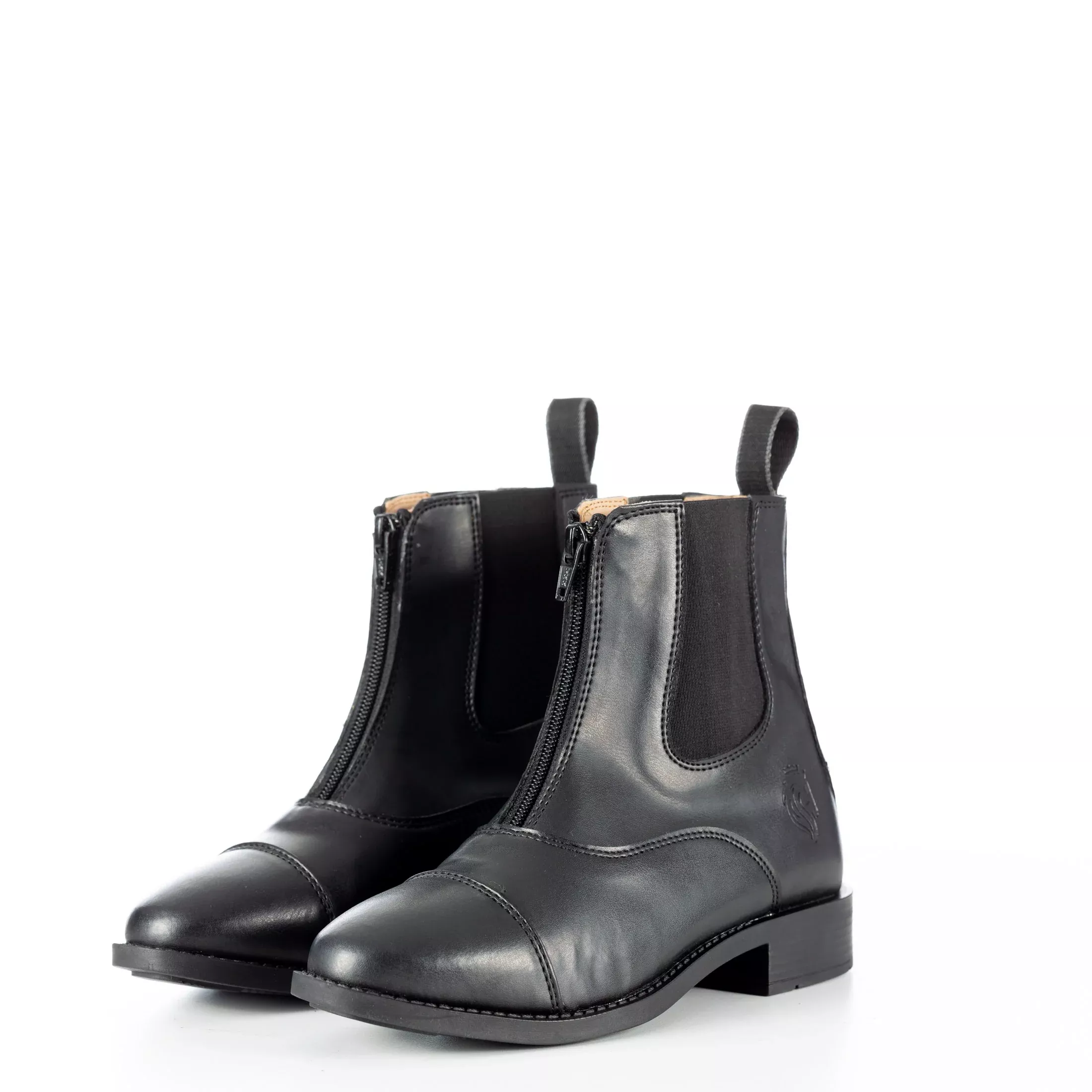 Equinavia Tyra Womens Synthetic Zip Paddock Boots - Black