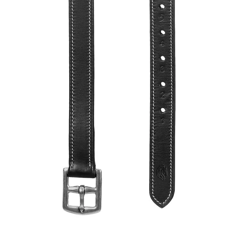 Equinavia Valkyrie Covered Dressage Stirrup Leathers – Black