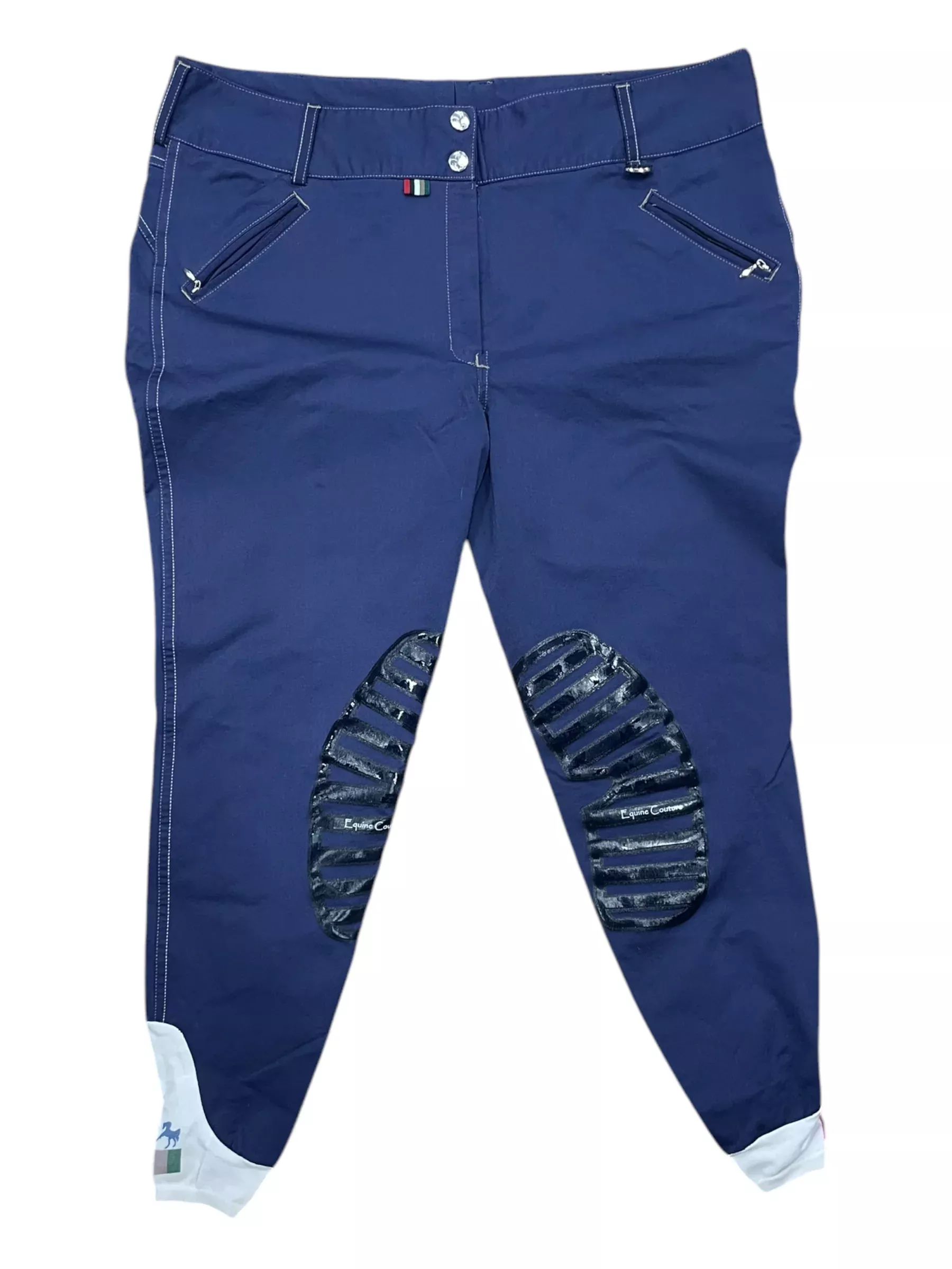 Equine Couture KP Breech - Navy - 34 - USED