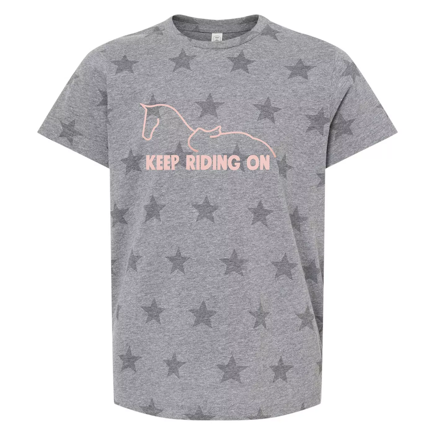 Equine & Design Keep Riding On Tee - Kids'