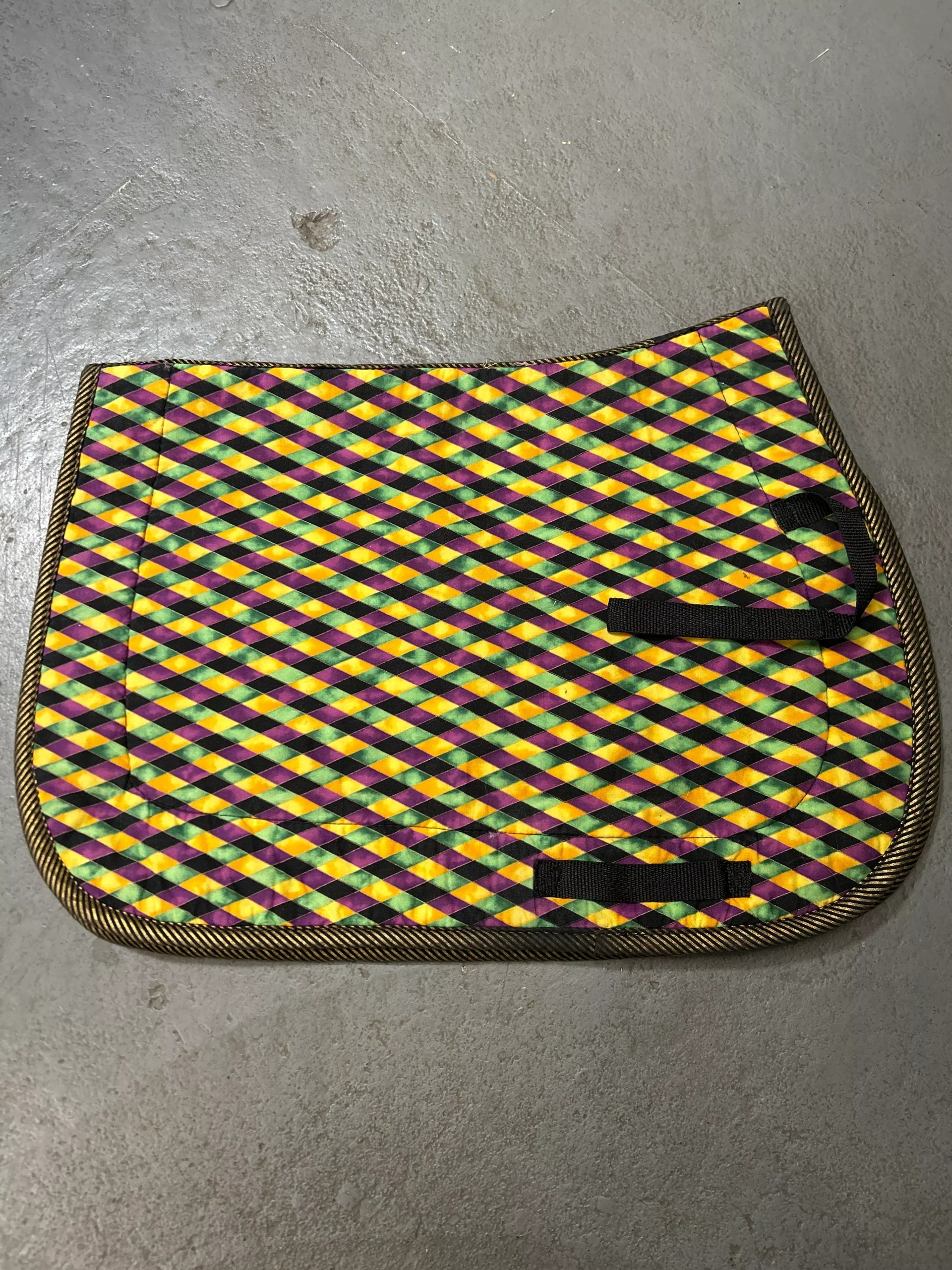 Equine Textiles All Purpose Saddle Pad Multicoloured