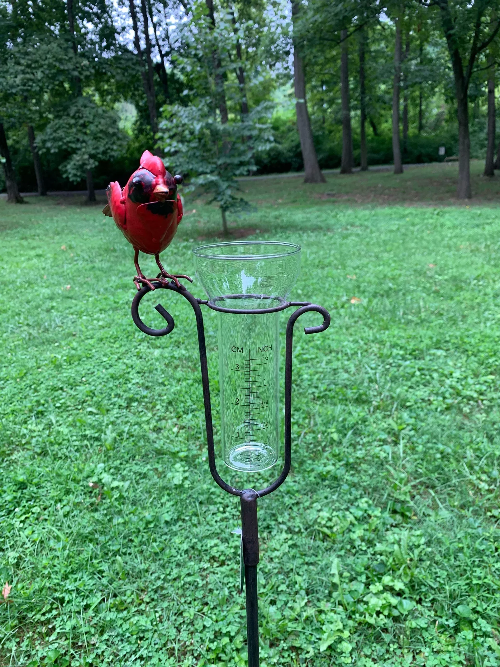 Esschert Design Cardinal Rain Gauge with Stake