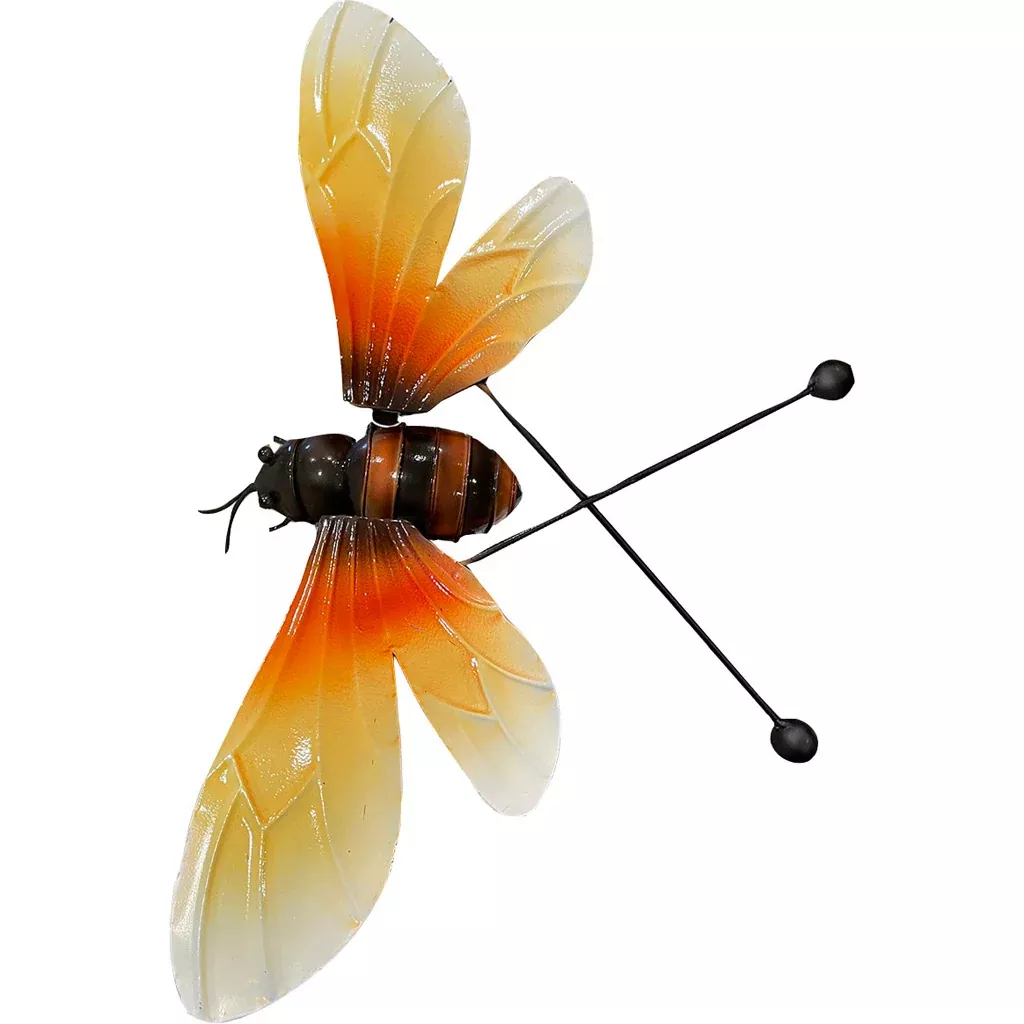 Esschert Design Metal Bee Rocker Garden Stake