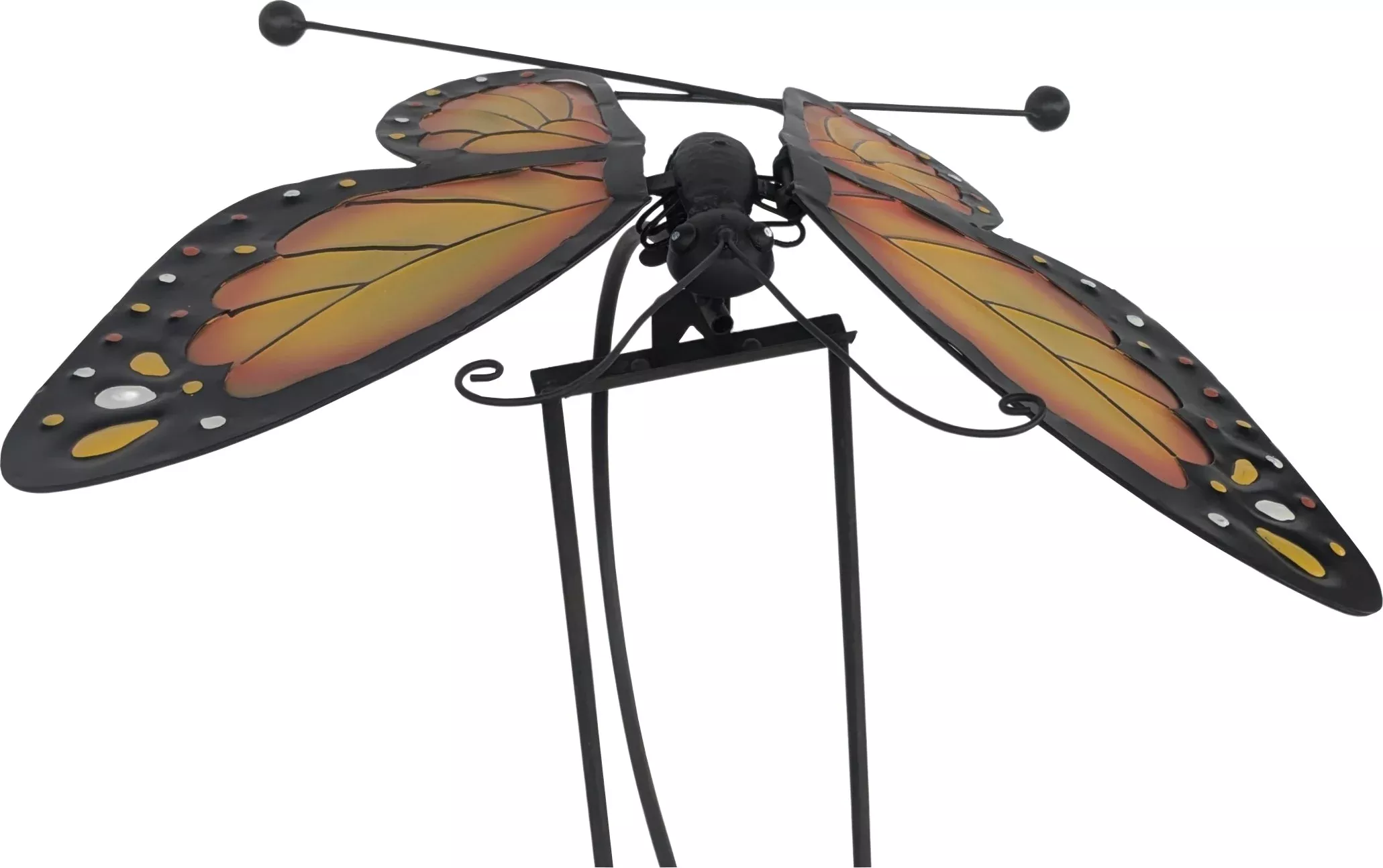 Esschert Design Metal Butterfly Rocker, Yellow