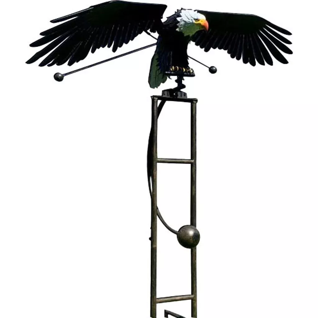 Esschert Design Metal Eagle Rocker, 81 in