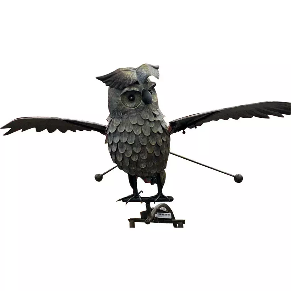 Esschert Design Metal Owl Rocker Large