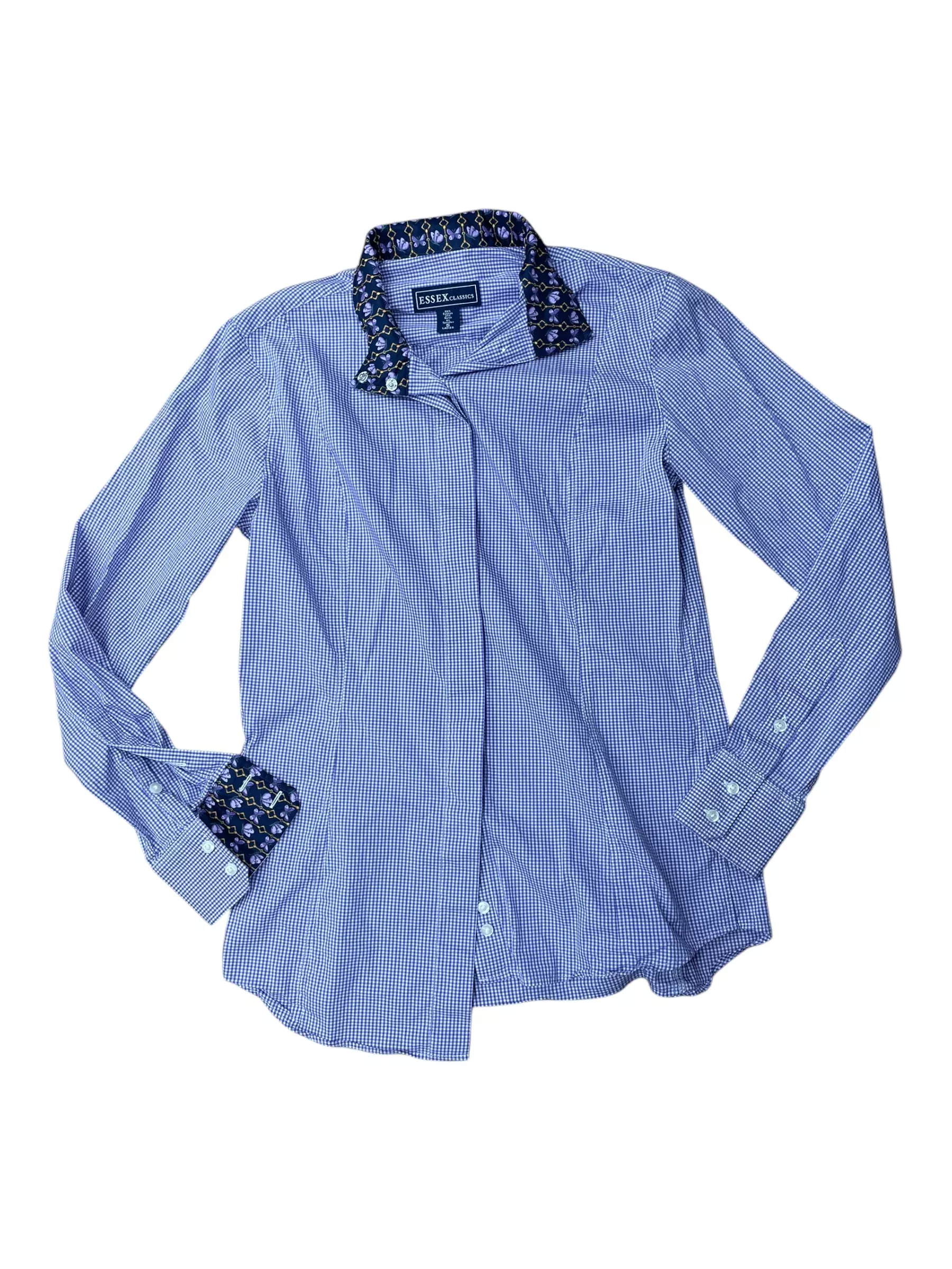 Essex Classics Button LS Show Shirt - Lilac - S - USED
