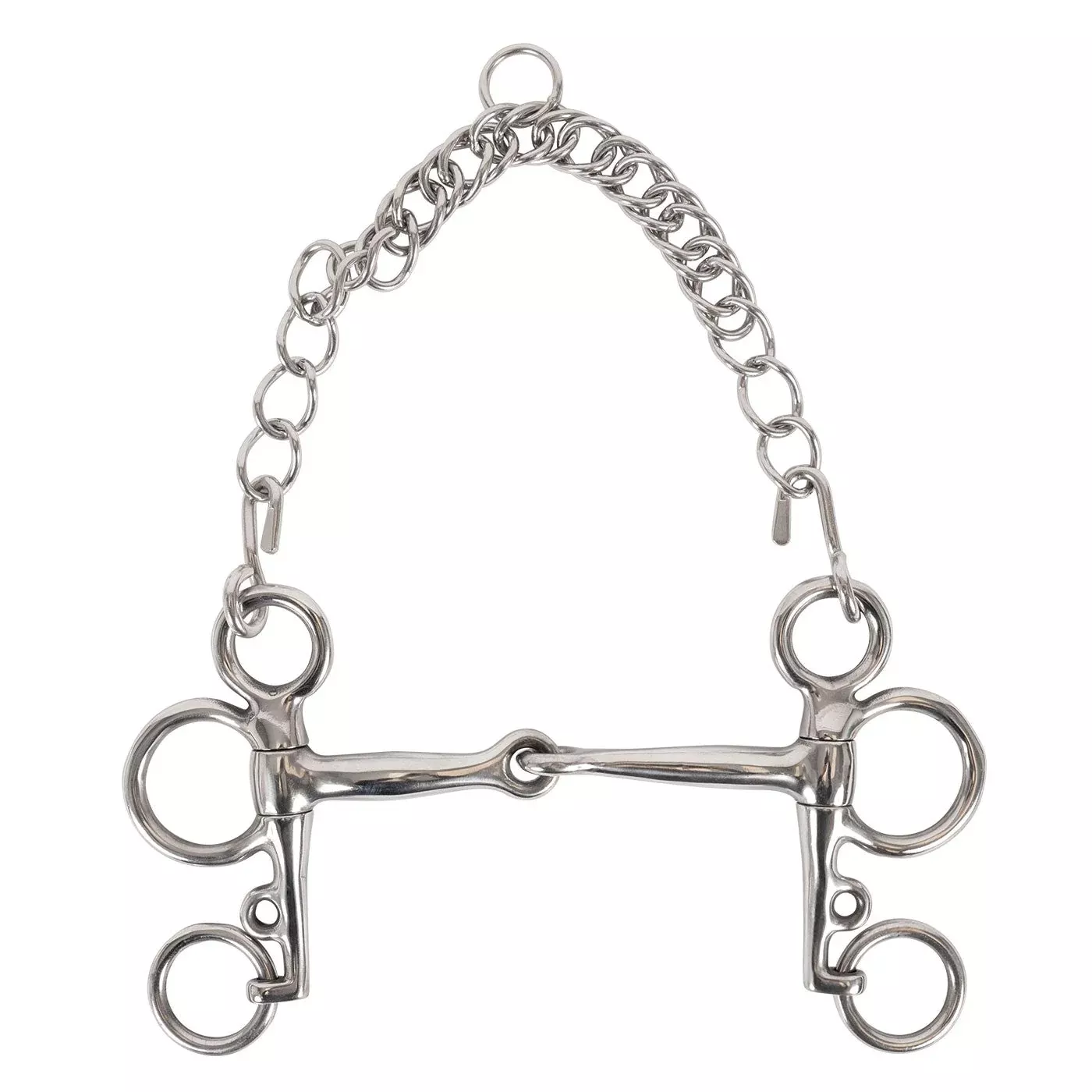EvoEq Short Shank Tom Thumb Single Jointed Pelham Bit
