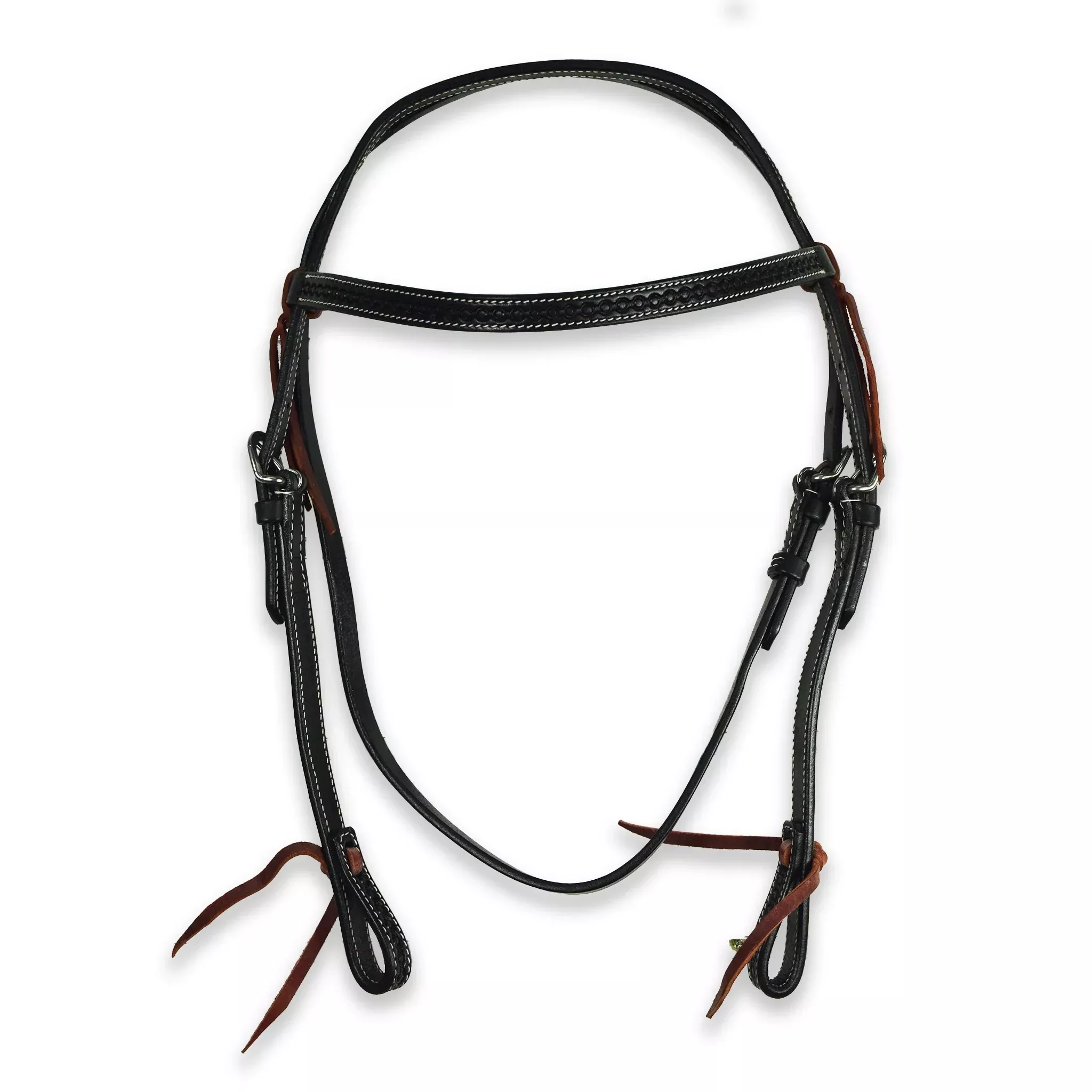 Ezy Ride Bridle w Stamping Browband
