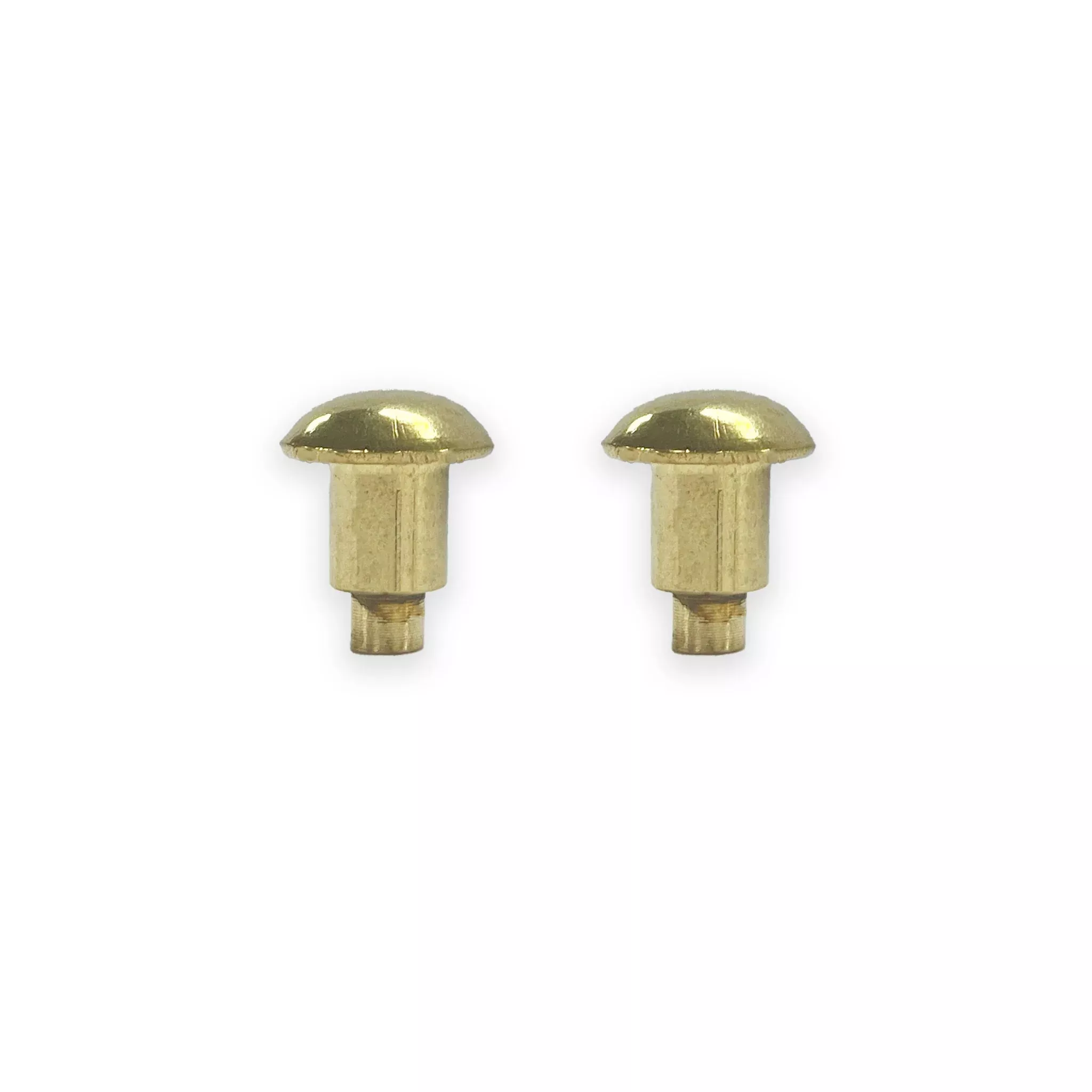 Ezy Ride Spur Brass Buttons-Pair