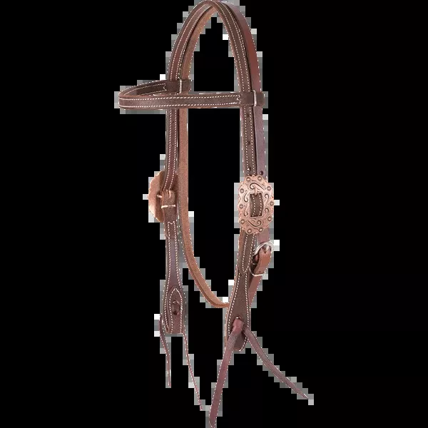 FANCY BUCKLE BROWBAND HEADSTALL MARTIN SADDLERY