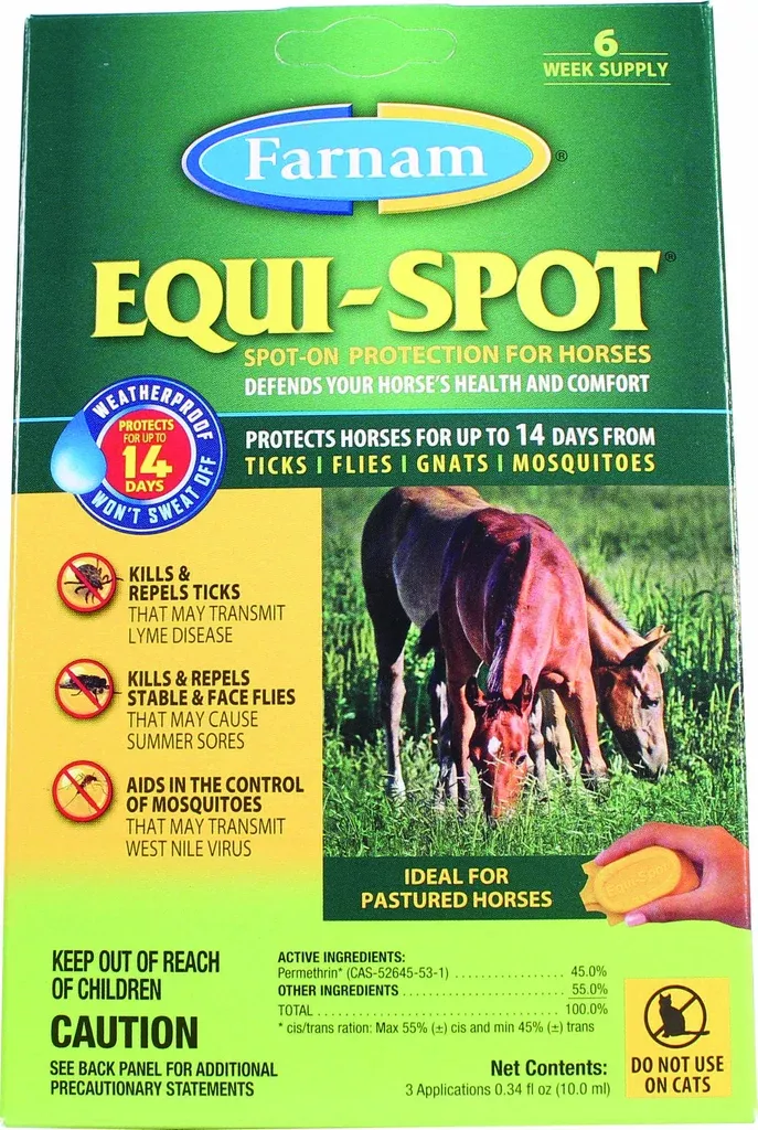 Farnam Equi-Spot Spot-On Fly Control For Horses