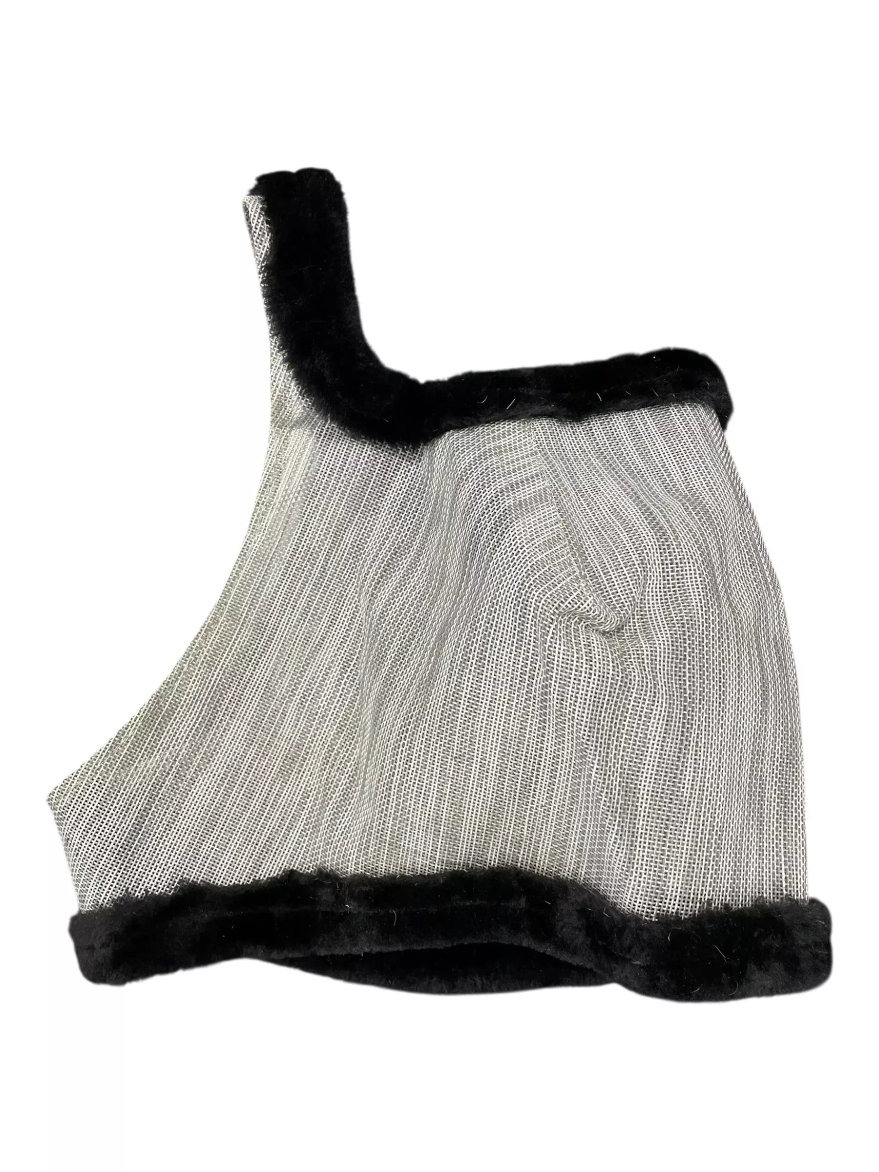 Farnam Supermask II Fly Mask - Grey/Black - Horse Size - USED