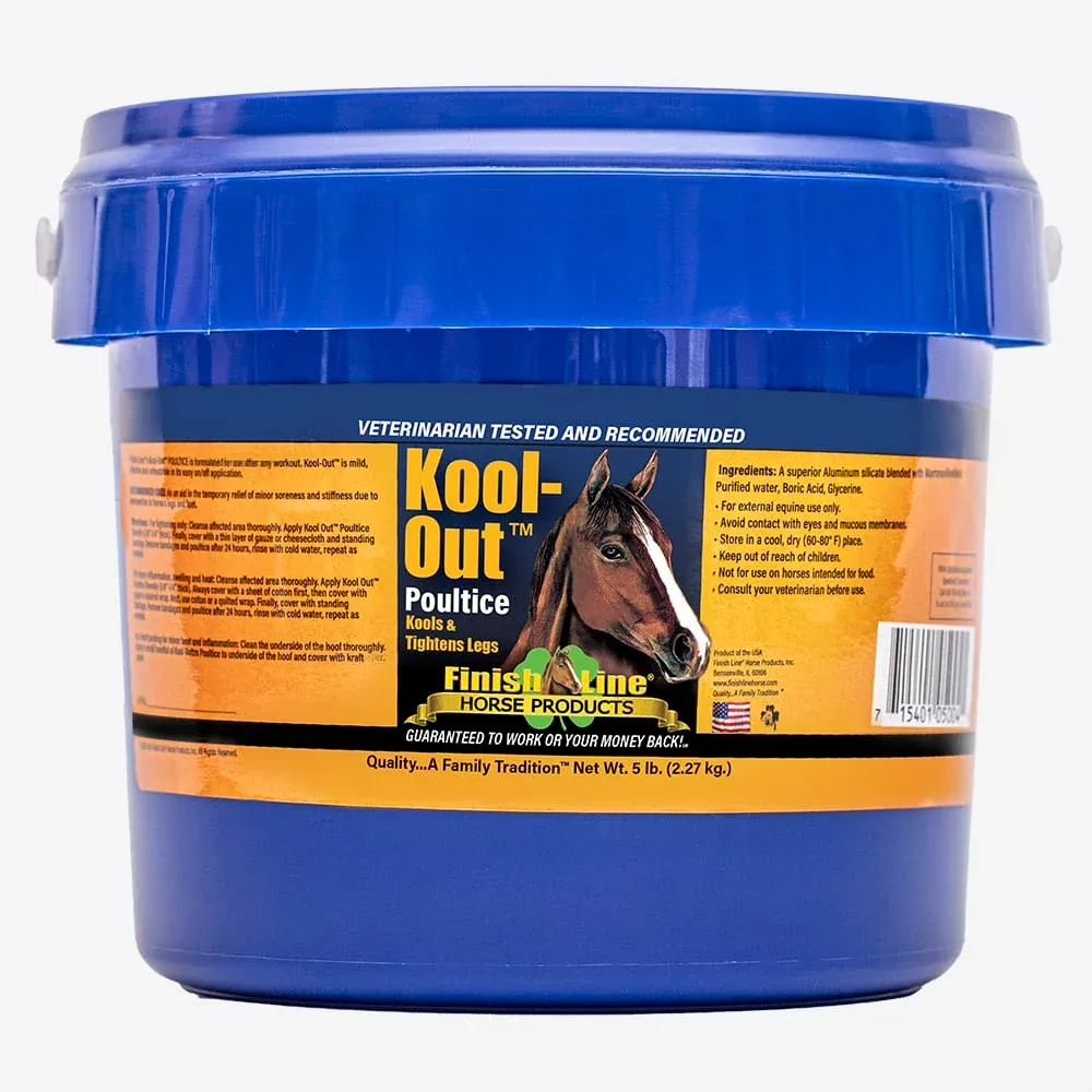 Finish Line Kool Out Clay Poultice-5lb