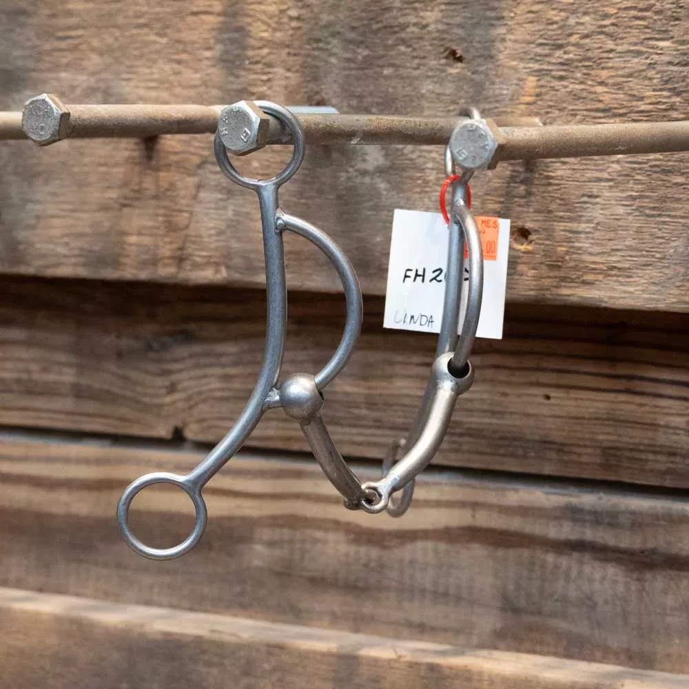 Flaharty Linda Smooth Snaffle Bit